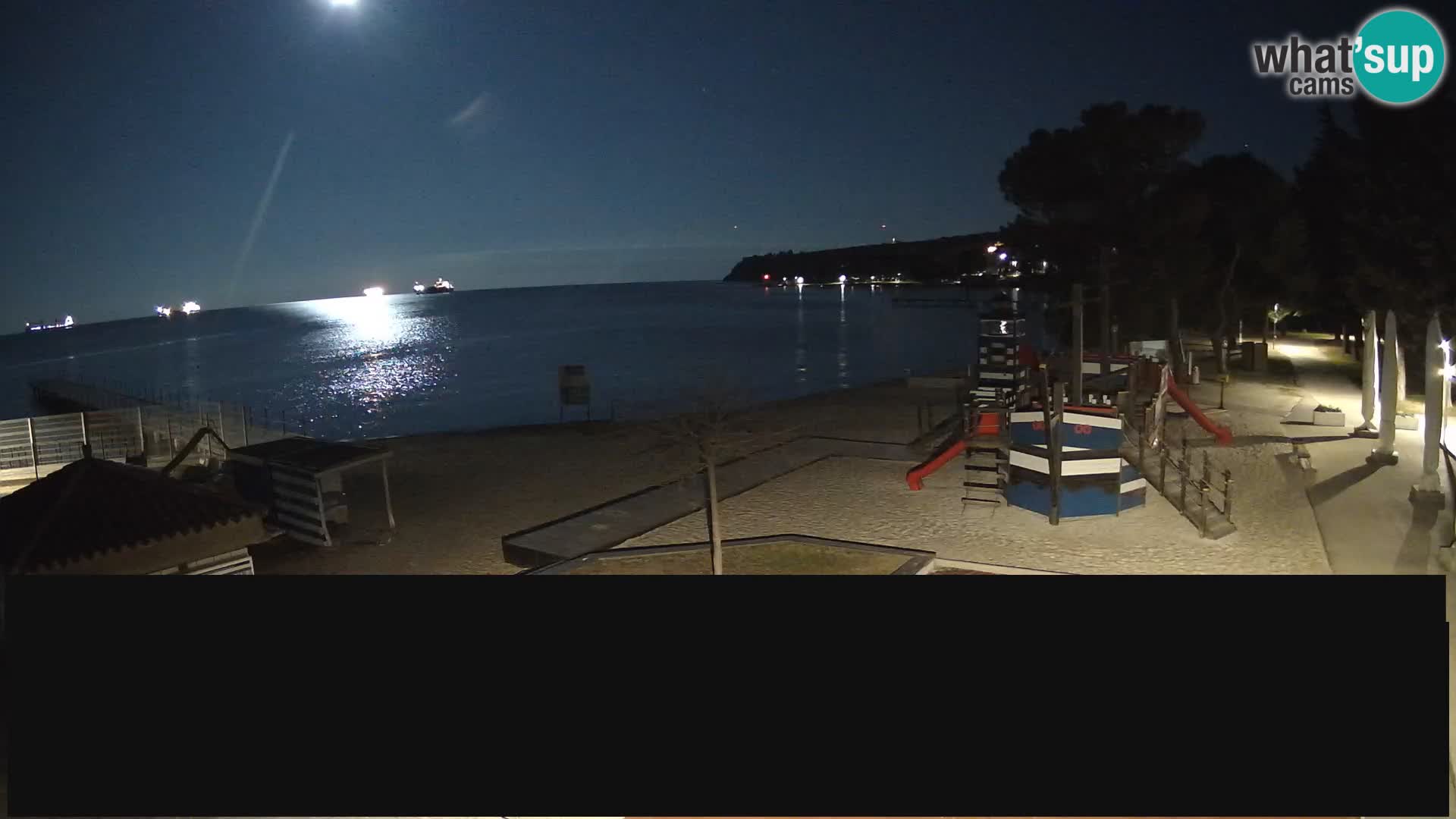 Live webcam Ankaran – Adria Ankaran Hotel & Resort – Slovenia