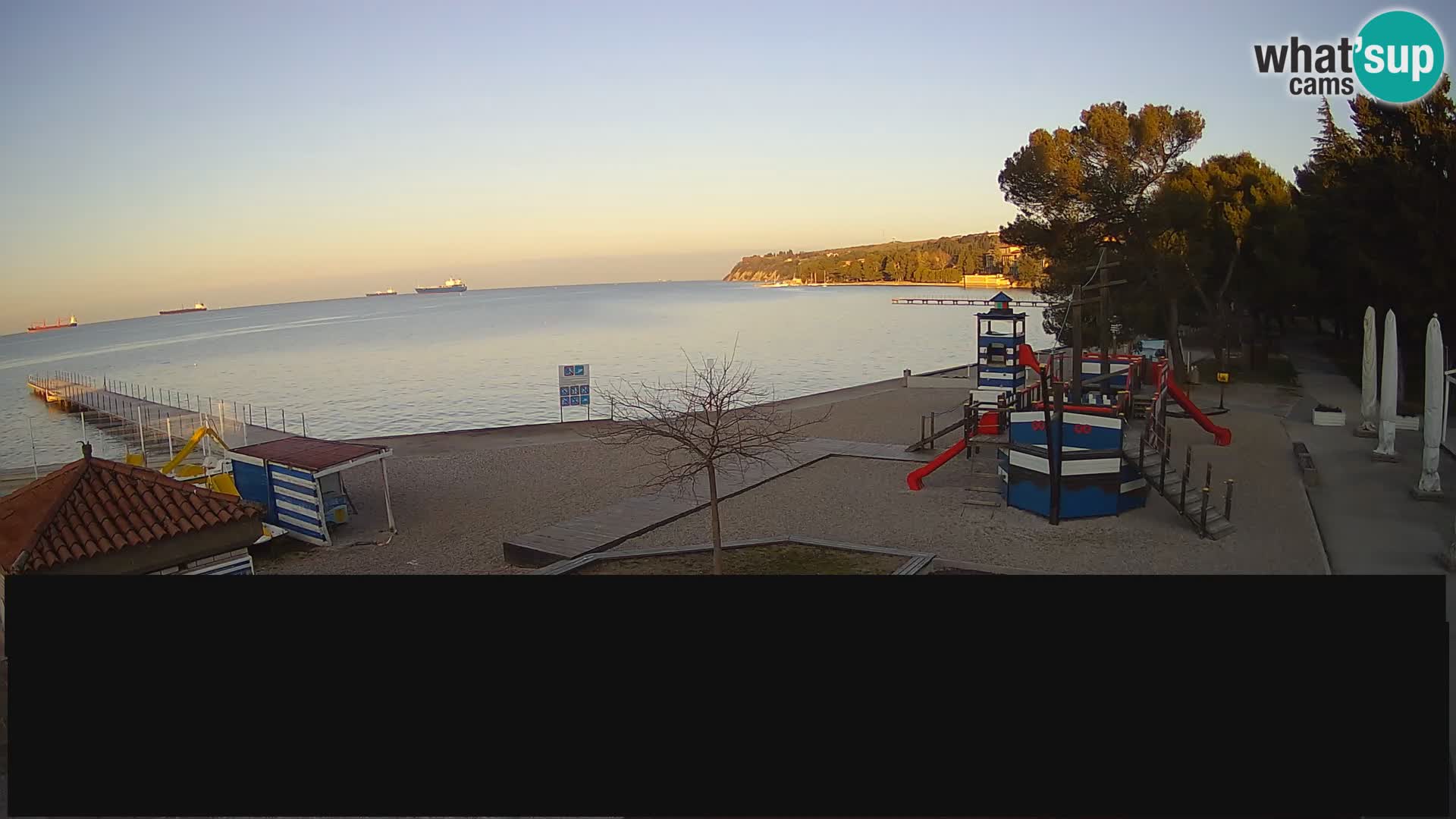 Live webcam Ankarano – Adria Ankaran Hotel & Resort – Slovenia