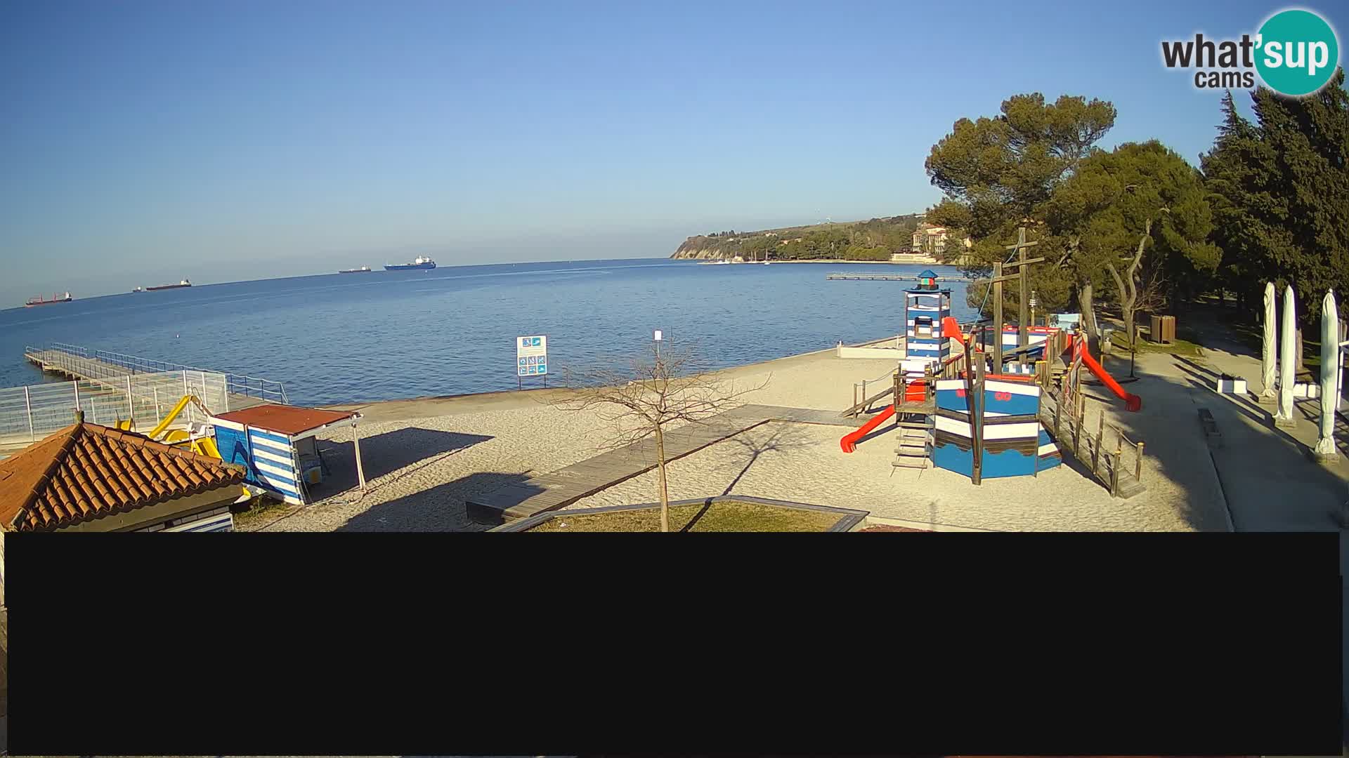 Live webcam Ankaran – Adria Ankaran Hotel & Resort – Slovenia