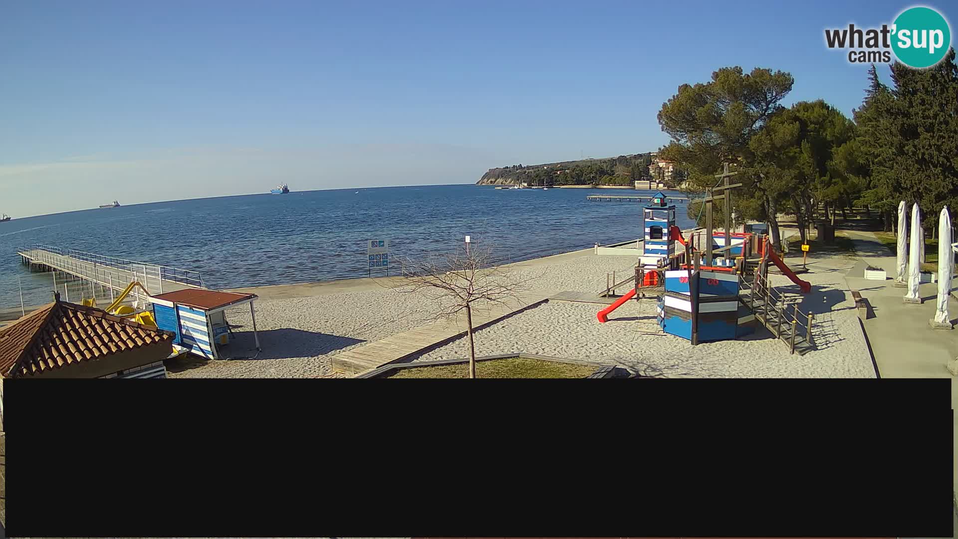 Live webcam Ankarano – Adria Ankaran Hotel & Resort – Slovenia