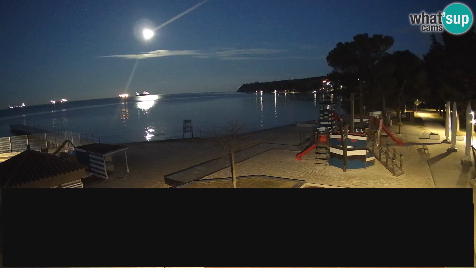 Webcam en direct Ankaran – Adria Ankaran Hotel & Resort – Slovénie