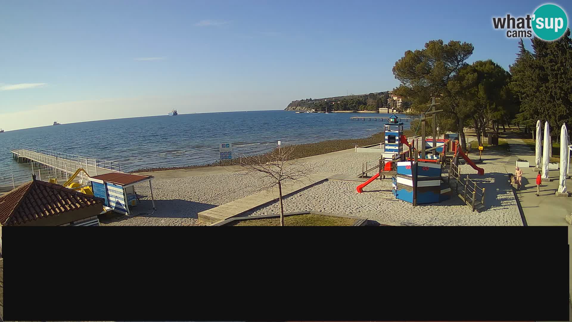 Web kamera uživo Ankaran – Adria Ankaran Hotel & Resort – Slovenija