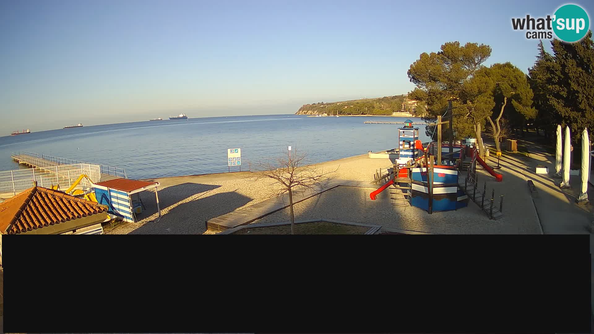 Live webcam Ankaran – Adria Ankaran Hotel & Resort – Slovenia