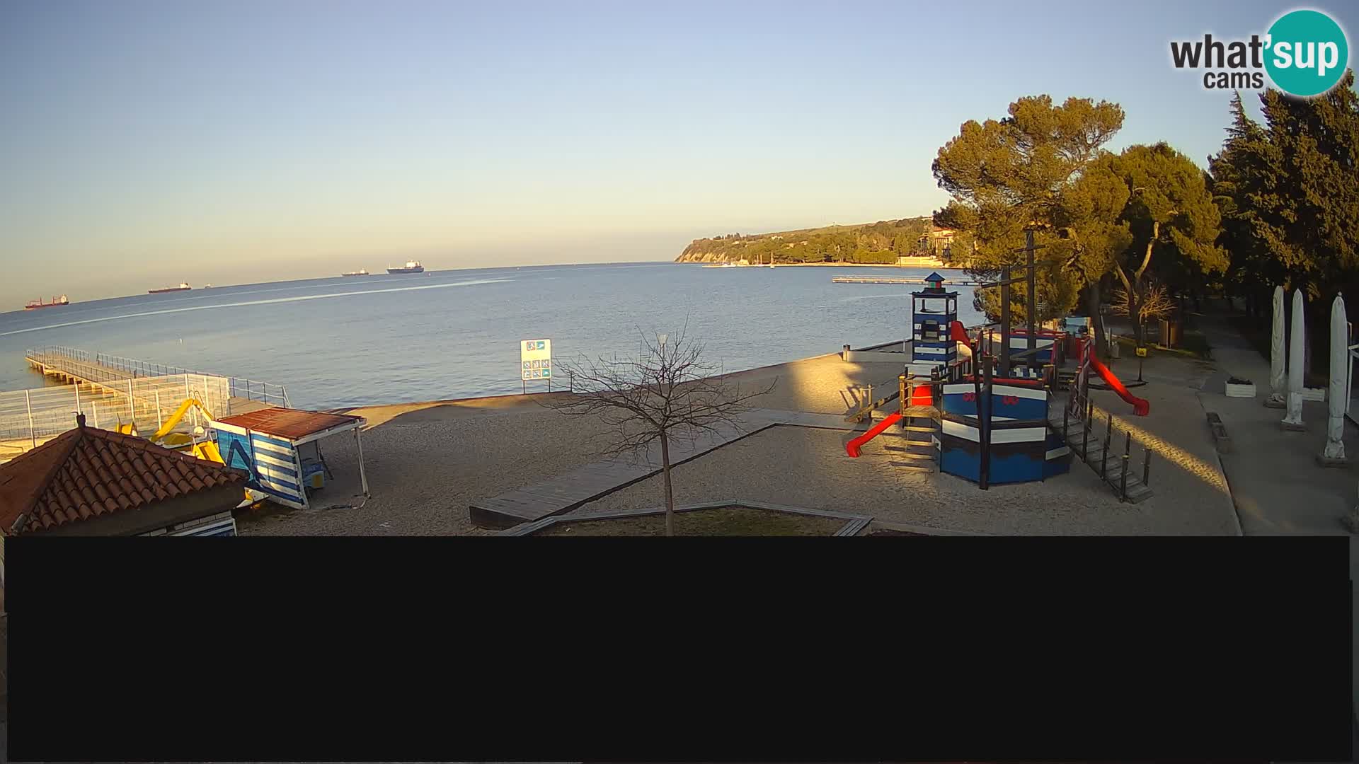 Live webcam Ankaran – Adria Ankaran Hotel & Resort – Slovenia