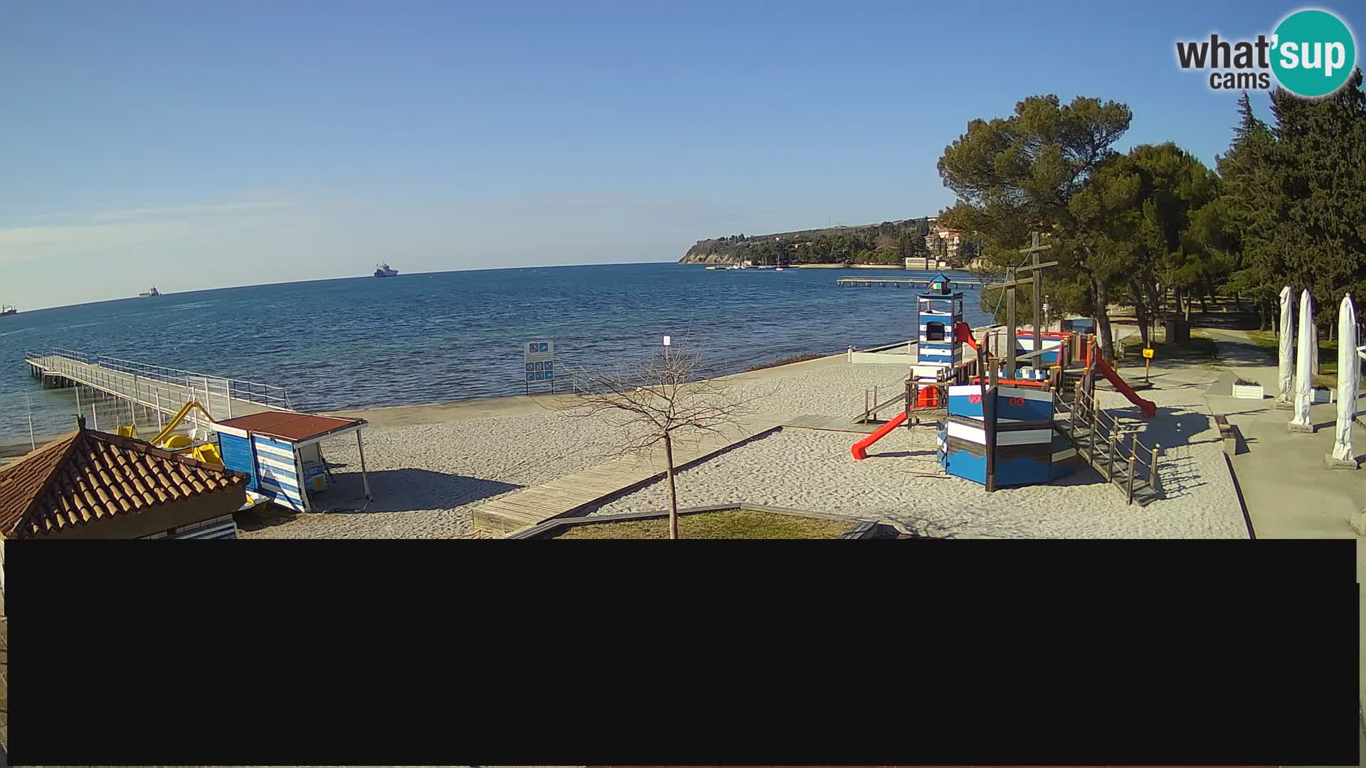 Web kamera uživo Ankaran – Adria Ankaran Hotel & Resort – Slovenija