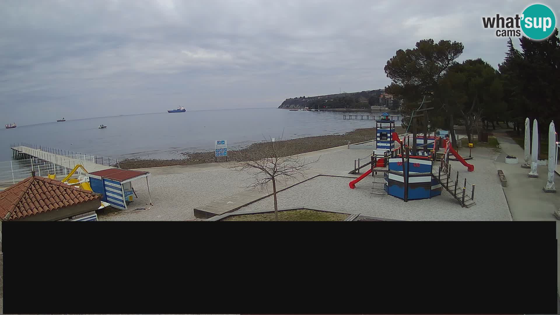 Live webcam Ankarano – Adria Ankaran Hotel & Resort – Slovenia