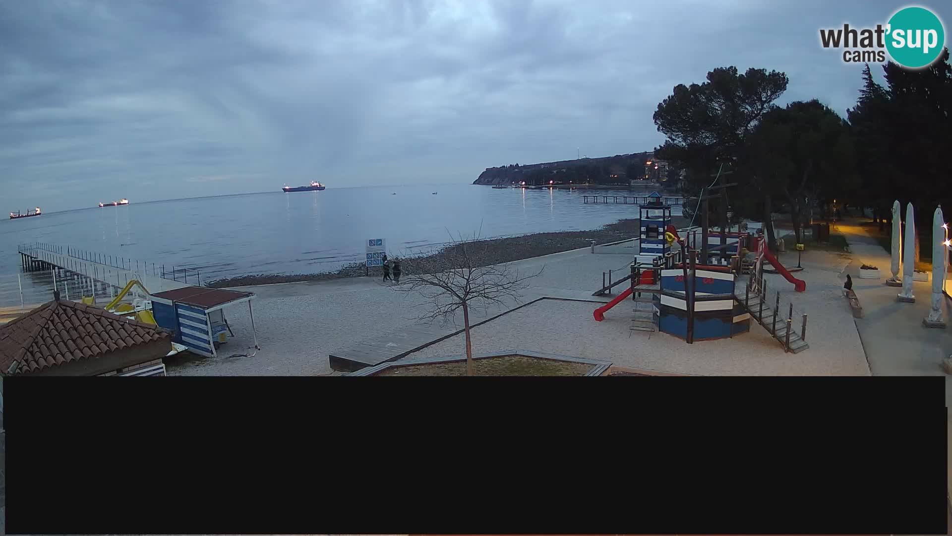 Live webcam Ankaran – Adria Ankaran Hotel & Resort – Slovenia