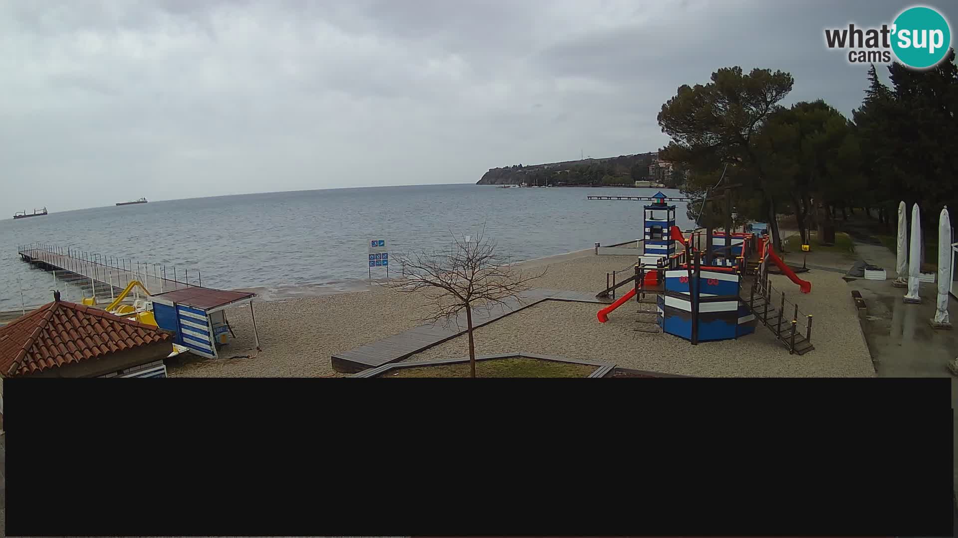 Live webcam Ankaran – Adria Ankaran Hotel & Resort – Slovenia