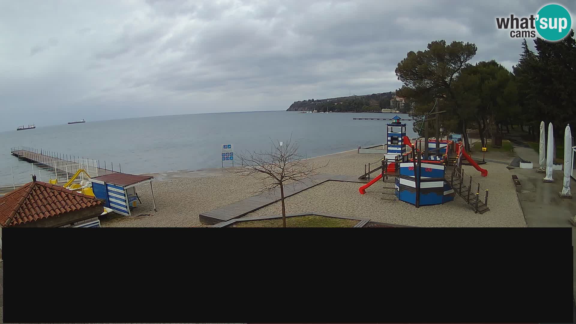 Live webcam Ankaran – Adria Ankaran Hotel & Resort – Slovenia