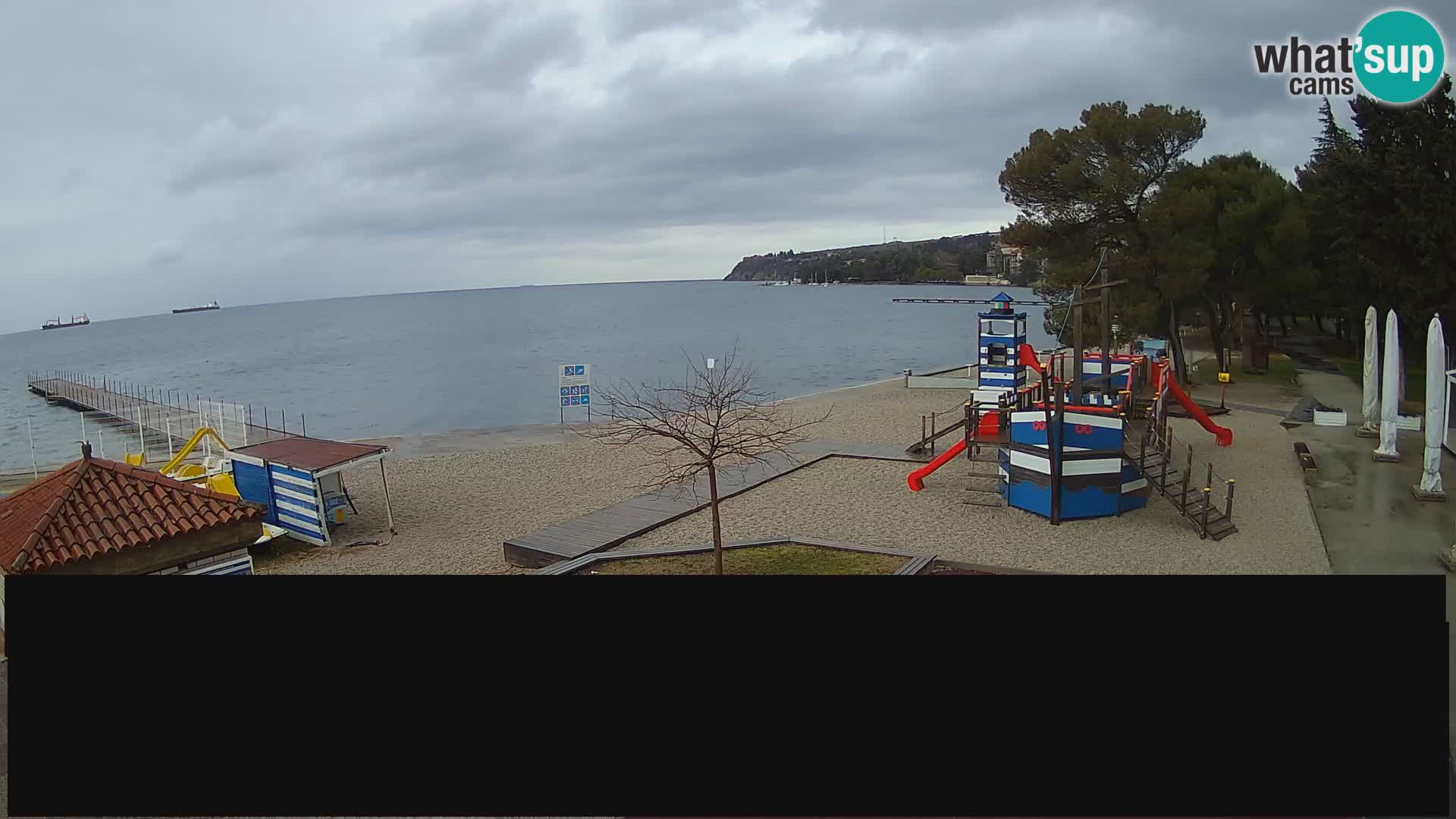 Live webcam Ankaran – Adria Ankaran Hotel & Resort – Slovenia