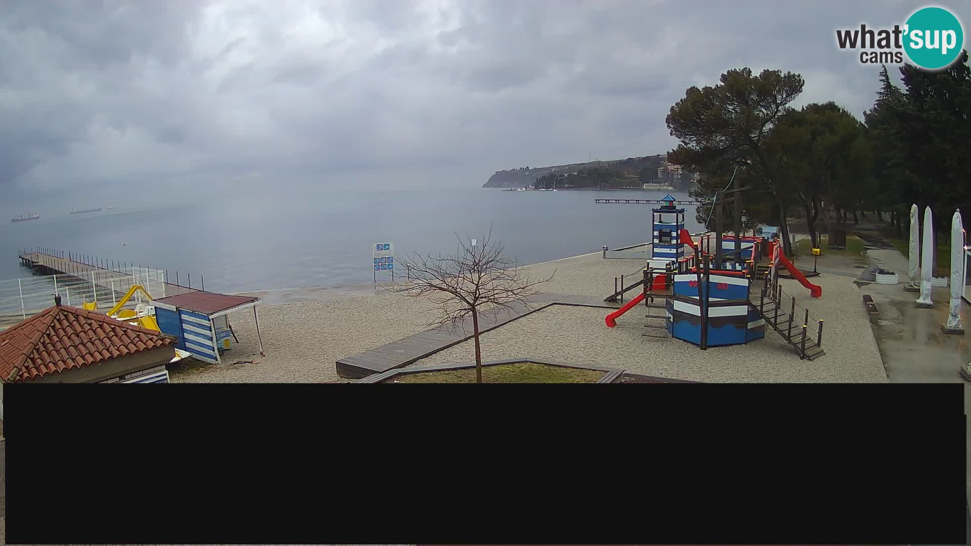 Webcam en direct Ankaran – Adria Ankaran Hotel & Resort – Slovénie