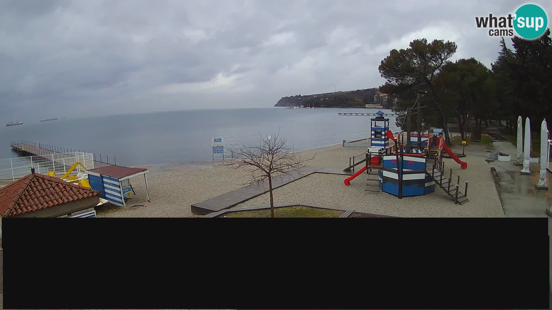 Live webcam Ankarano – Adria Ankaran Hotel & Resort – Slovenia