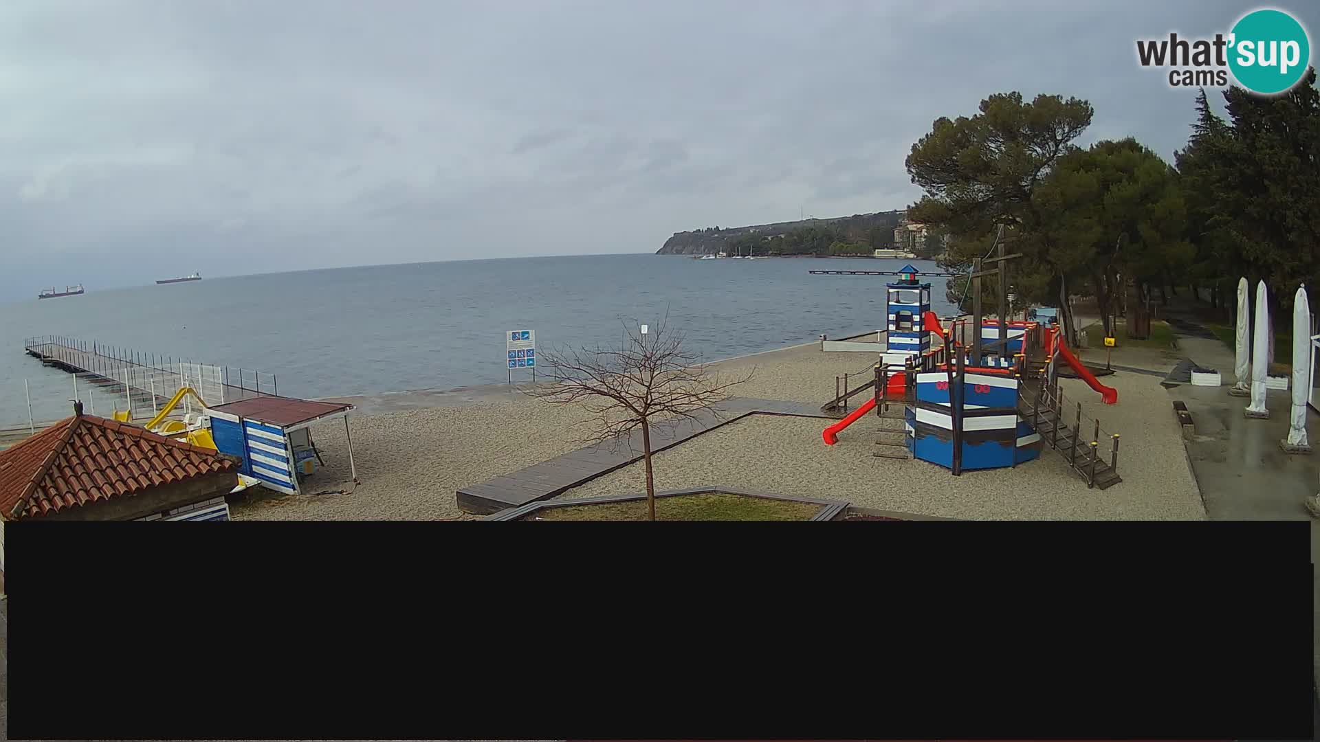 Live webcam Ankaran – Adria Ankaran Hotel & Resort – Slovenia