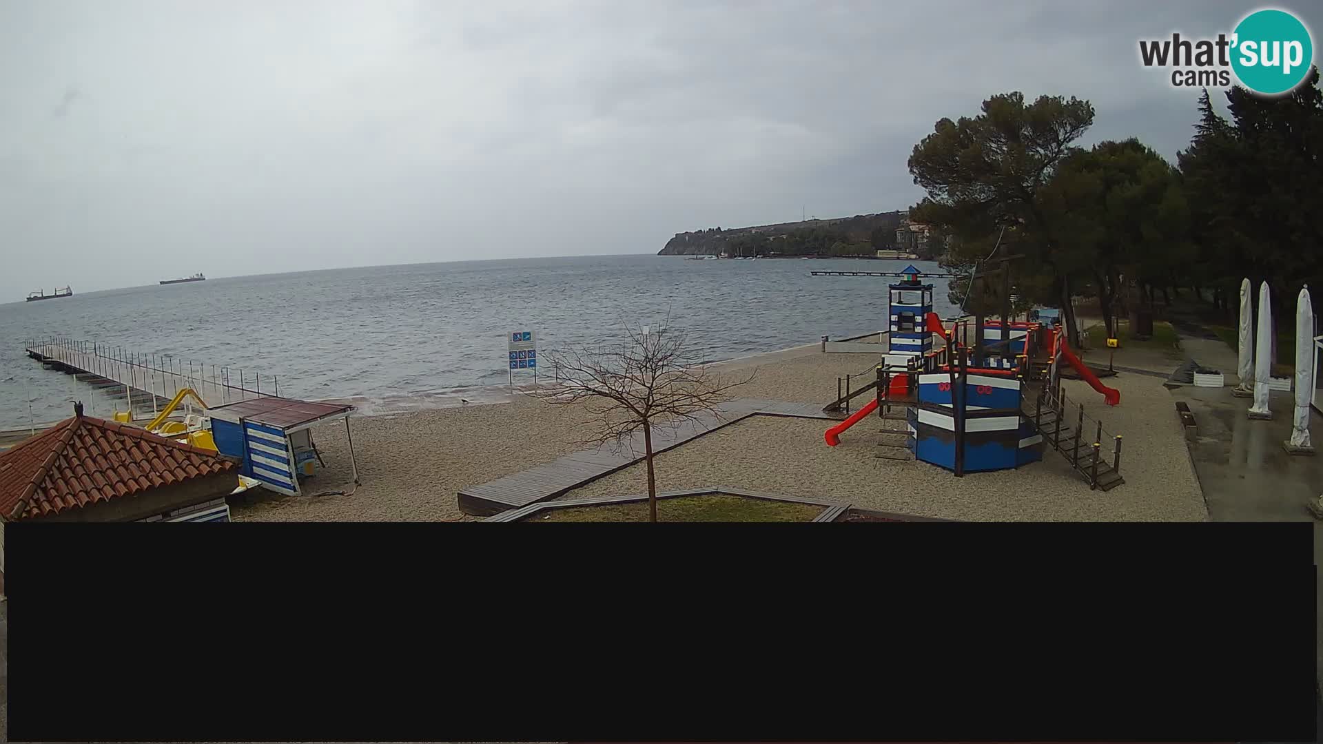 Cámara web en vivo Ankaran – Adria Ankaran Hotel & Resort – Eslovenia