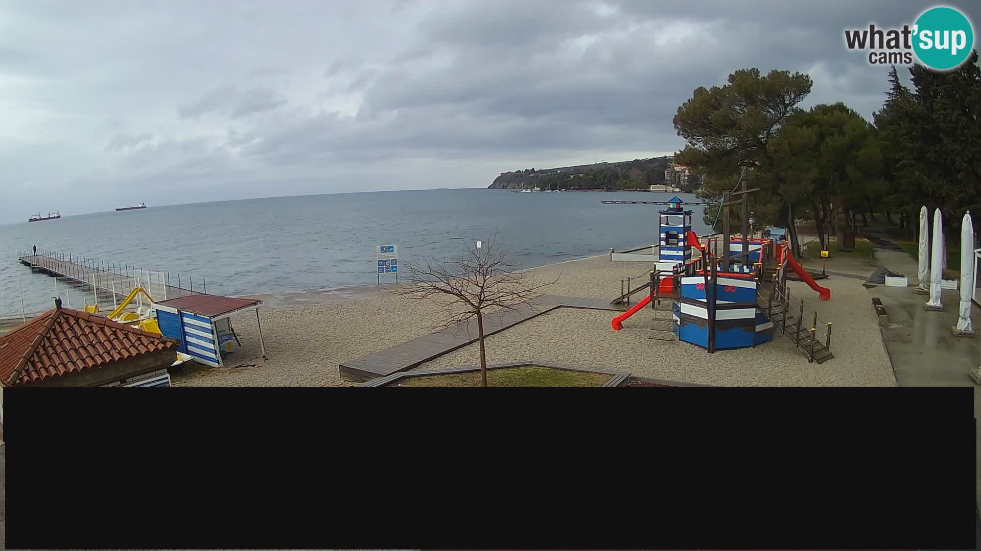 Web kamera uživo Ankaran – Adria Ankaran Hotel & Resort – Slovenija