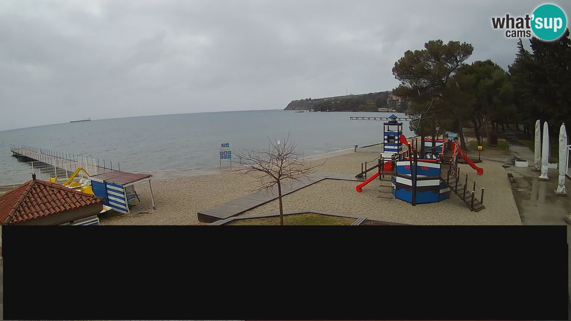 Webcam en direct Ankaran – Adria Ankaran Hotel & Resort – Slovénie