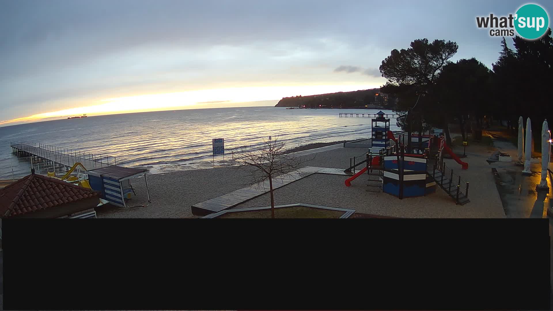 Live webcam Ankarano – Adria Ankaran Hotel & Resort – Slovenia