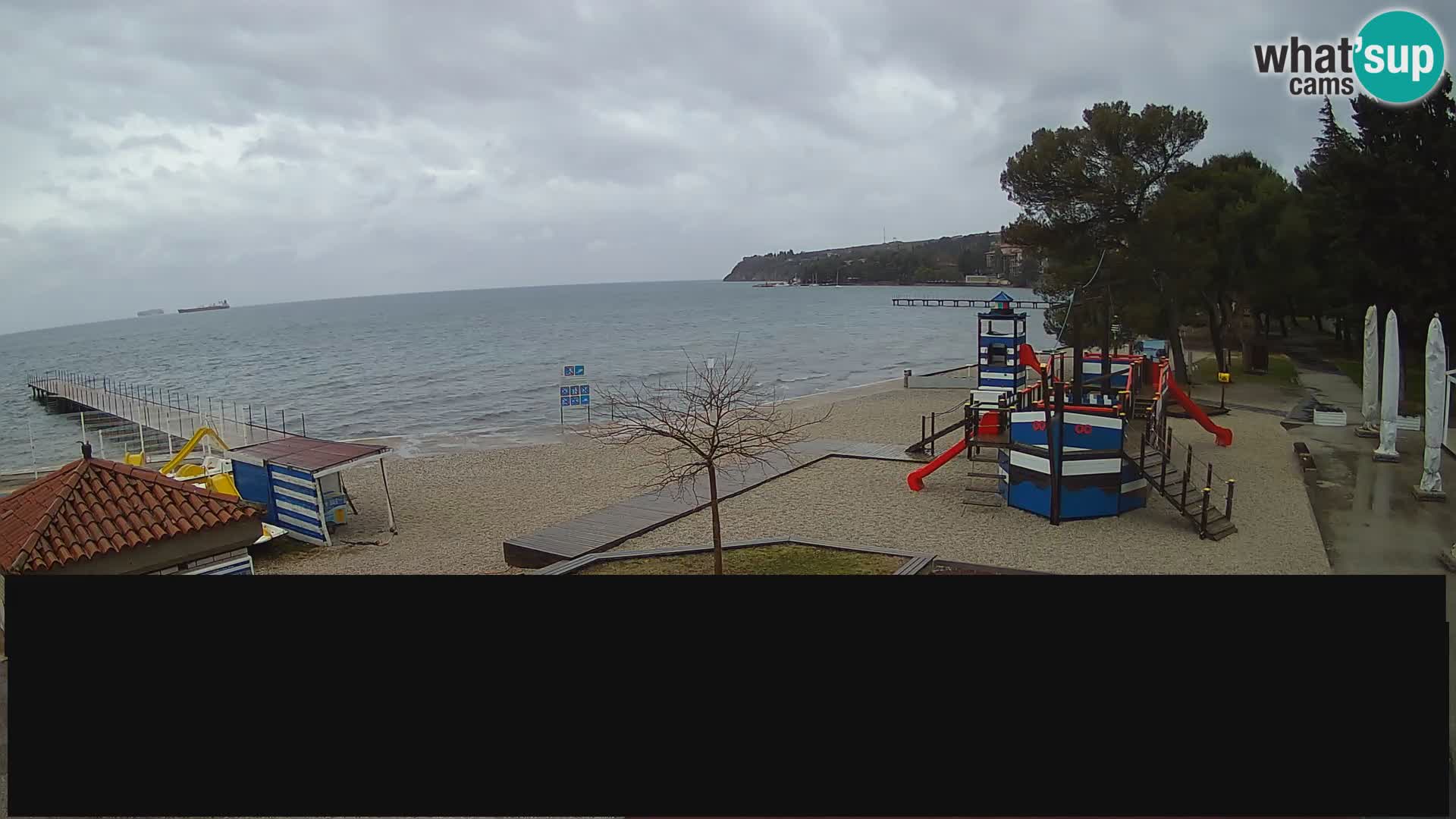 Web kamera uživo Ankaran – Adria Ankaran Hotel & Resort – Slovenija