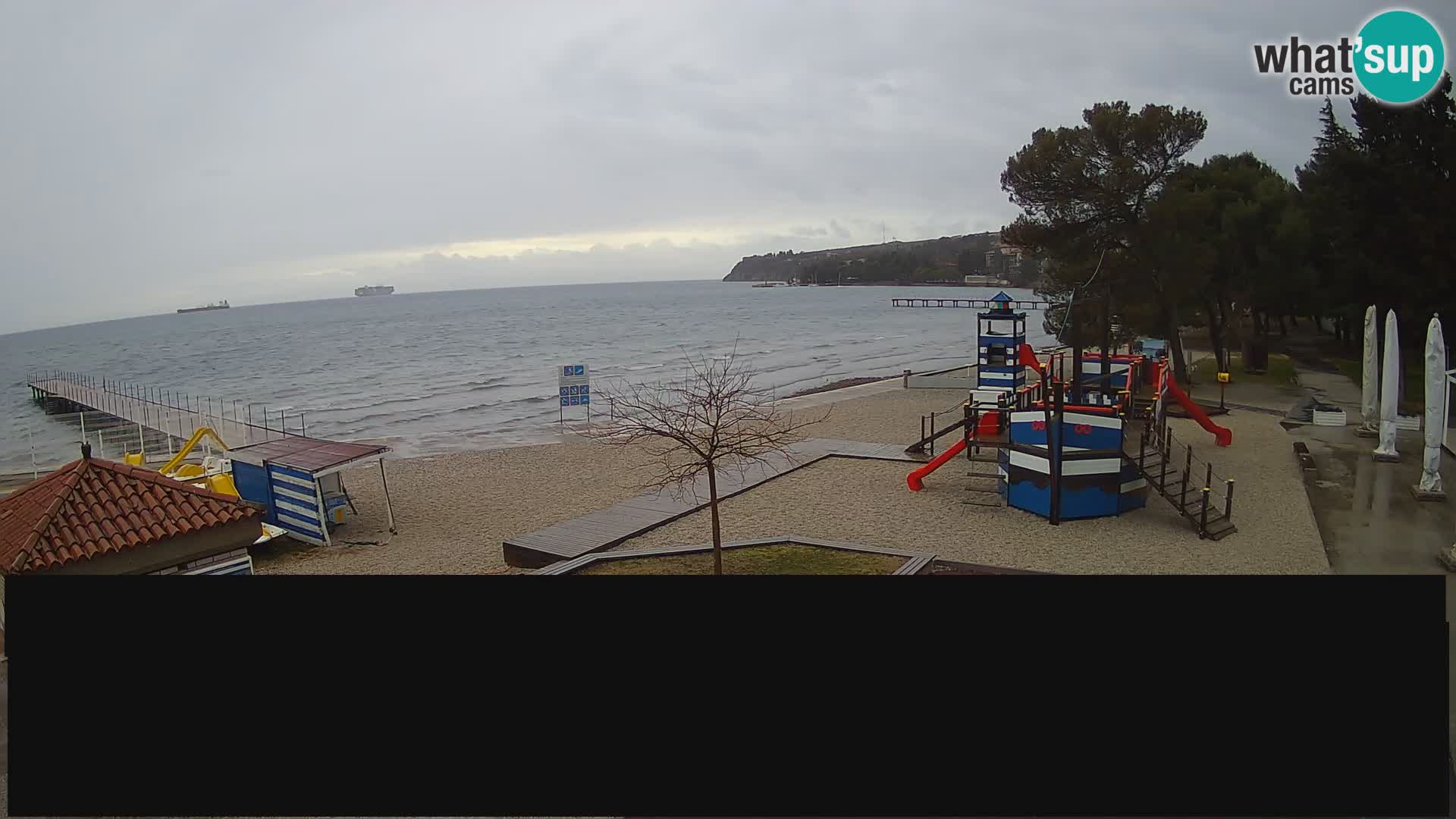 Webcam en direct Ankaran – Adria Ankaran Hotel & Resort – Slovénie