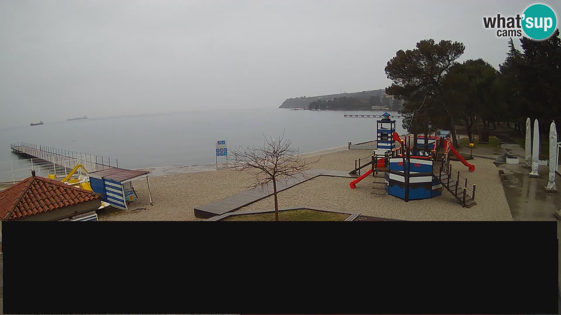 Webcam en direct Ankaran – Adria Ankaran Hotel & Resort – Slovénie