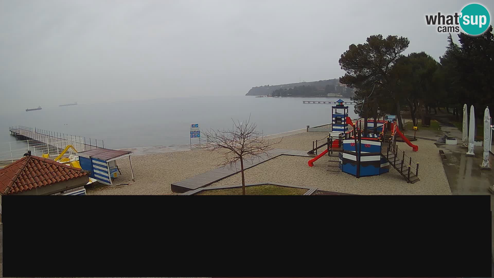 Live webcam Ankaran – Adria Ankaran Hotel & Resort – Slovenia