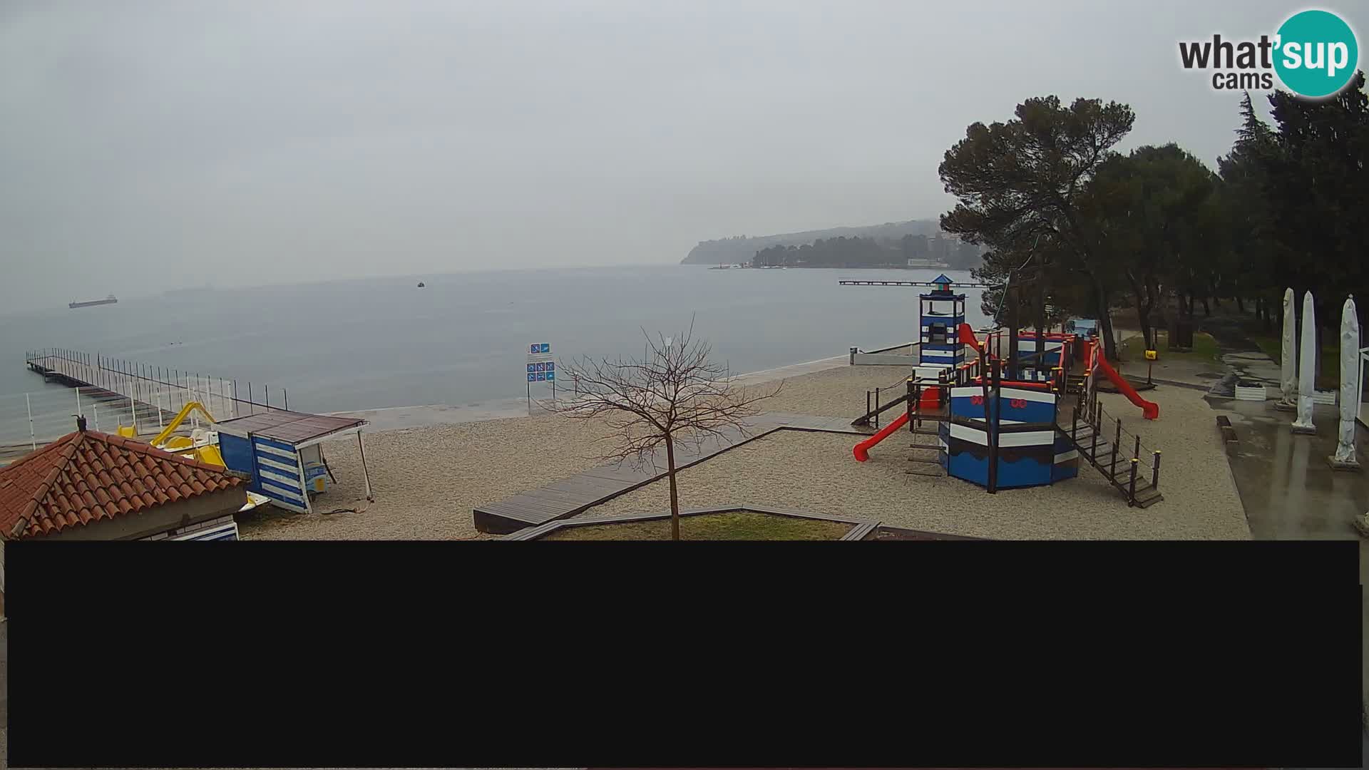 Live webcam Ankaran – Adria Ankaran Hotel & Resort – Slovenia