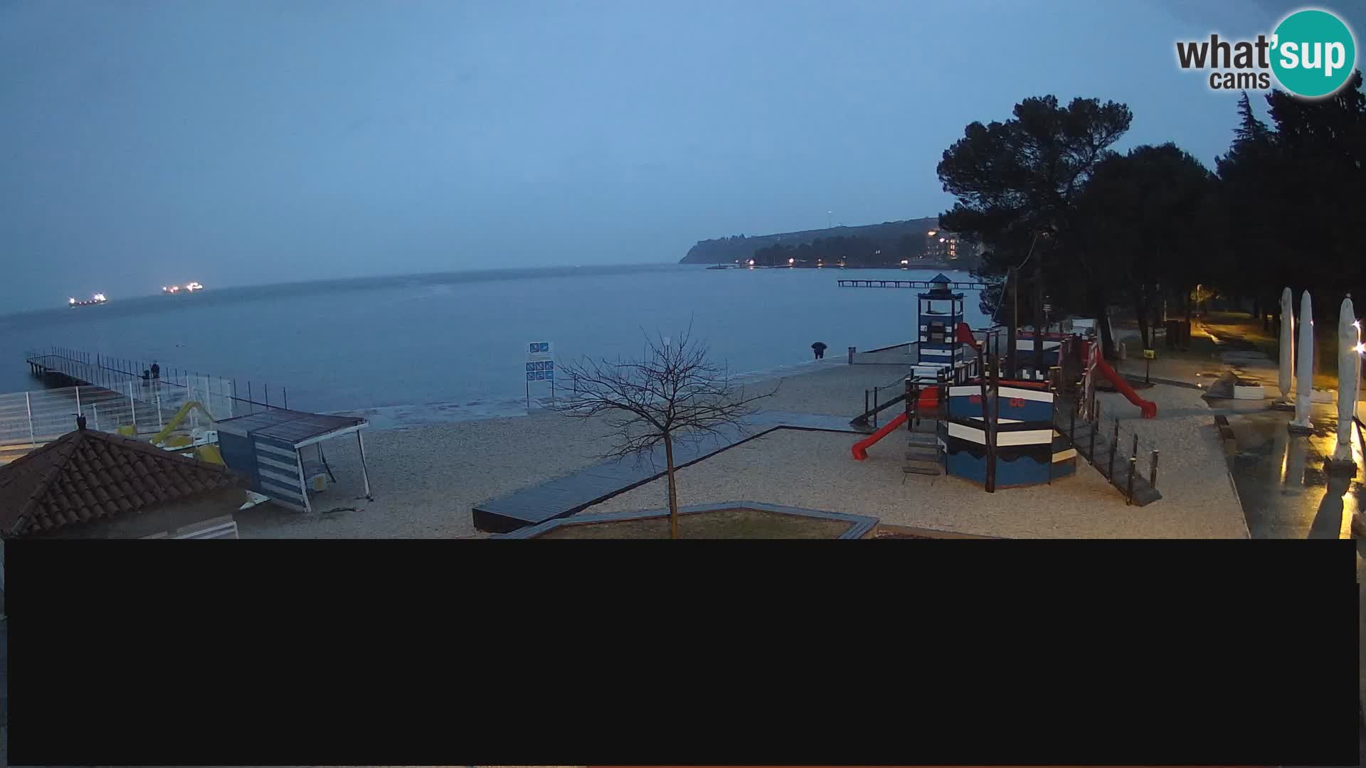 Live webcam Ankaran – Adria Ankaran Hotel & Resort – Slovenia