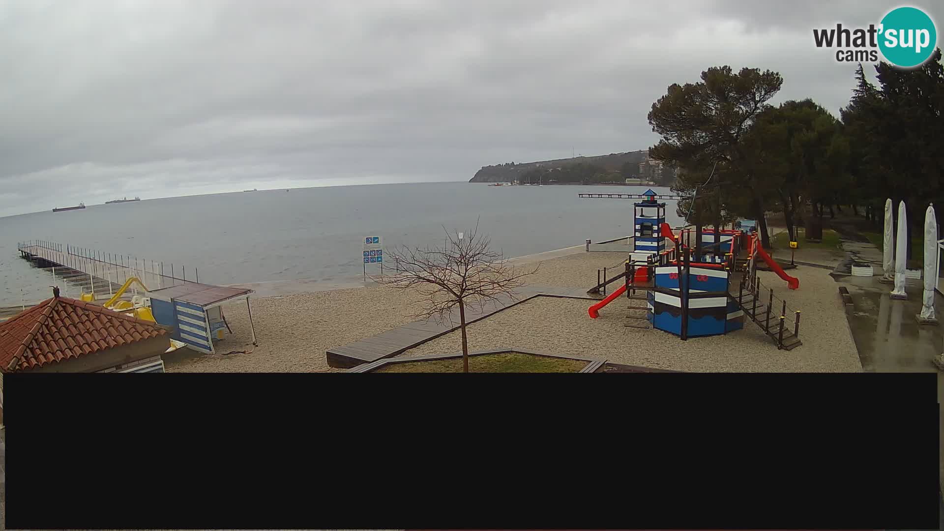 Cámara web en vivo Ankaran – Adria Ankaran Hotel & Resort – Eslovenia