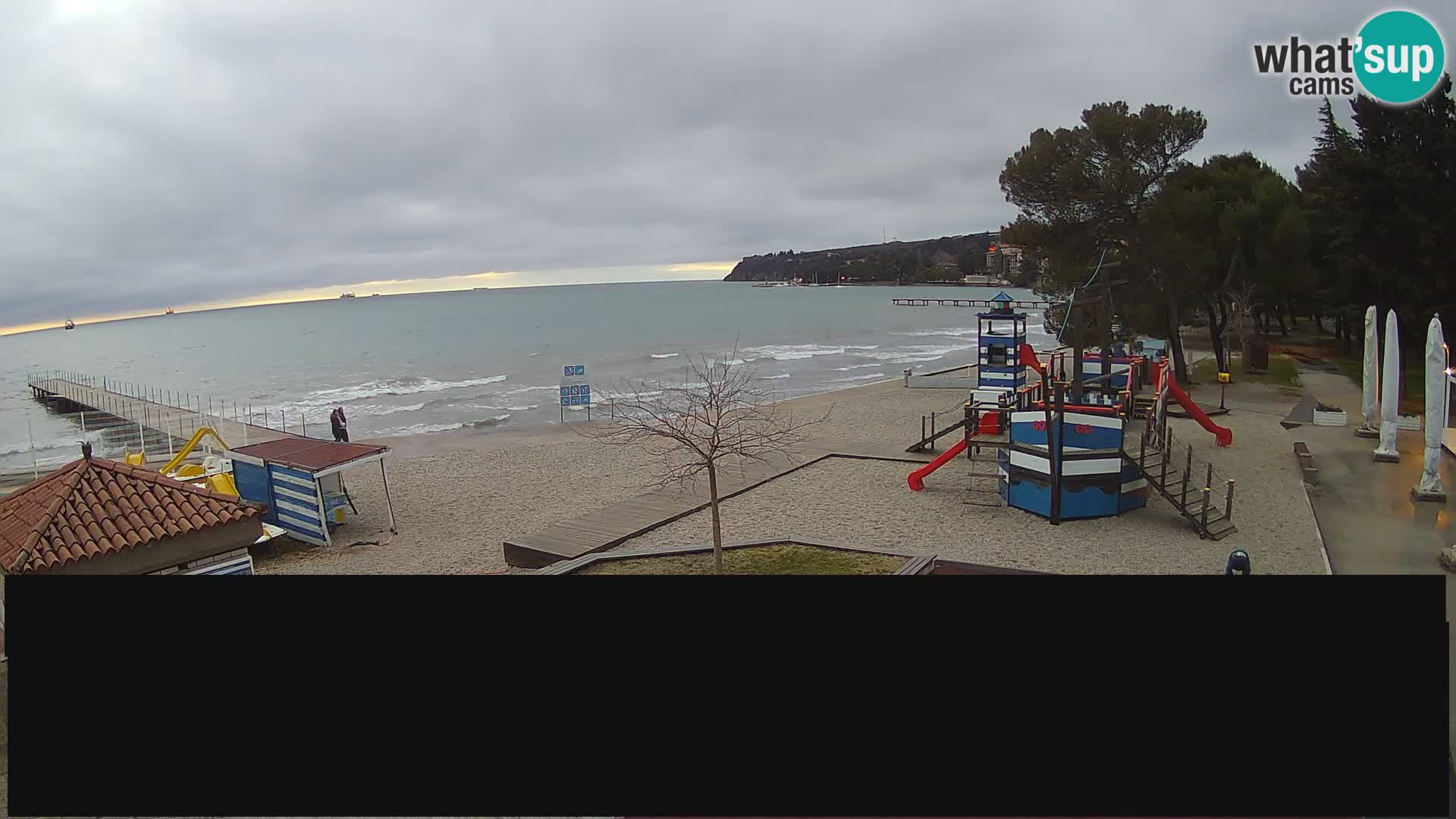 Webcam en direct Ankaran – Adria Ankaran Hotel & Resort – Slovénie