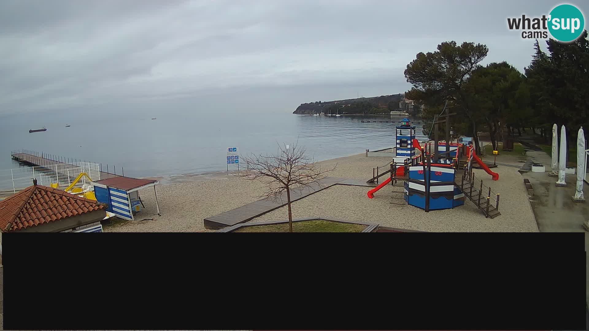 Webcam en direct Ankaran – Adria Ankaran Hotel & Resort – Slovénie