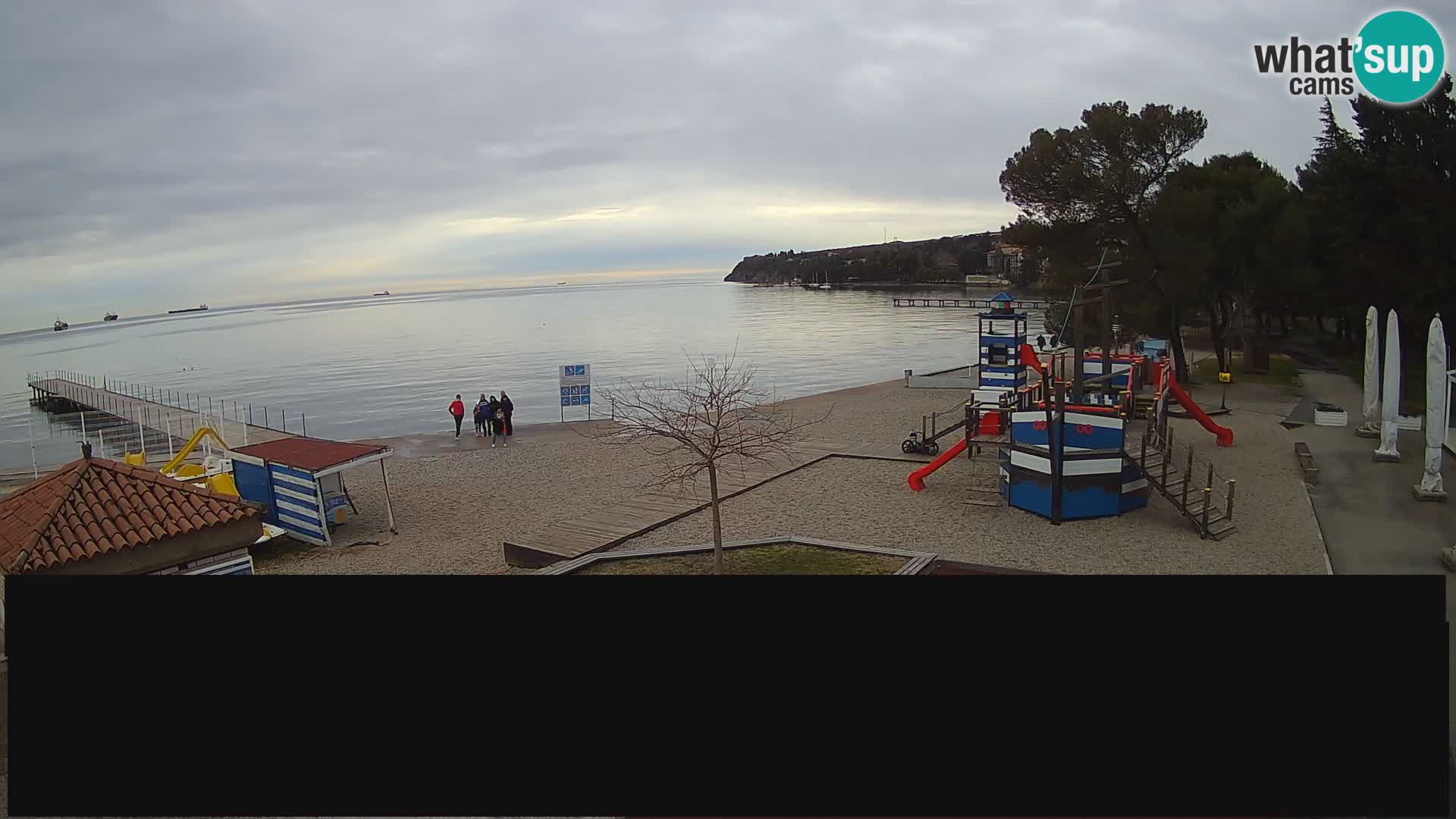 Webcam en direct Ankaran – Adria Ankaran Hotel & Resort – Slovénie