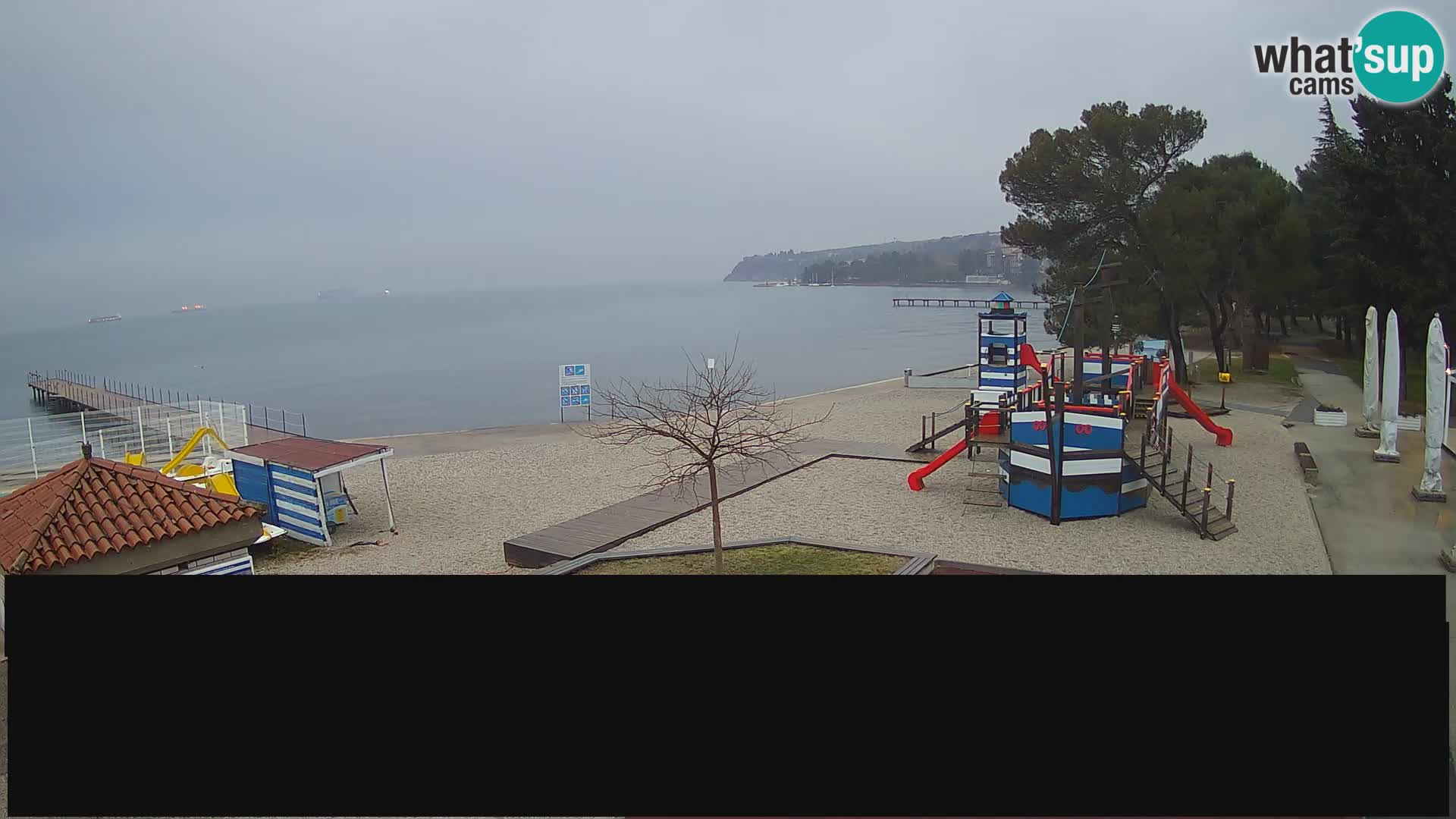 Webcam en direct Ankaran – Adria Ankaran Hotel & Resort – Slovénie