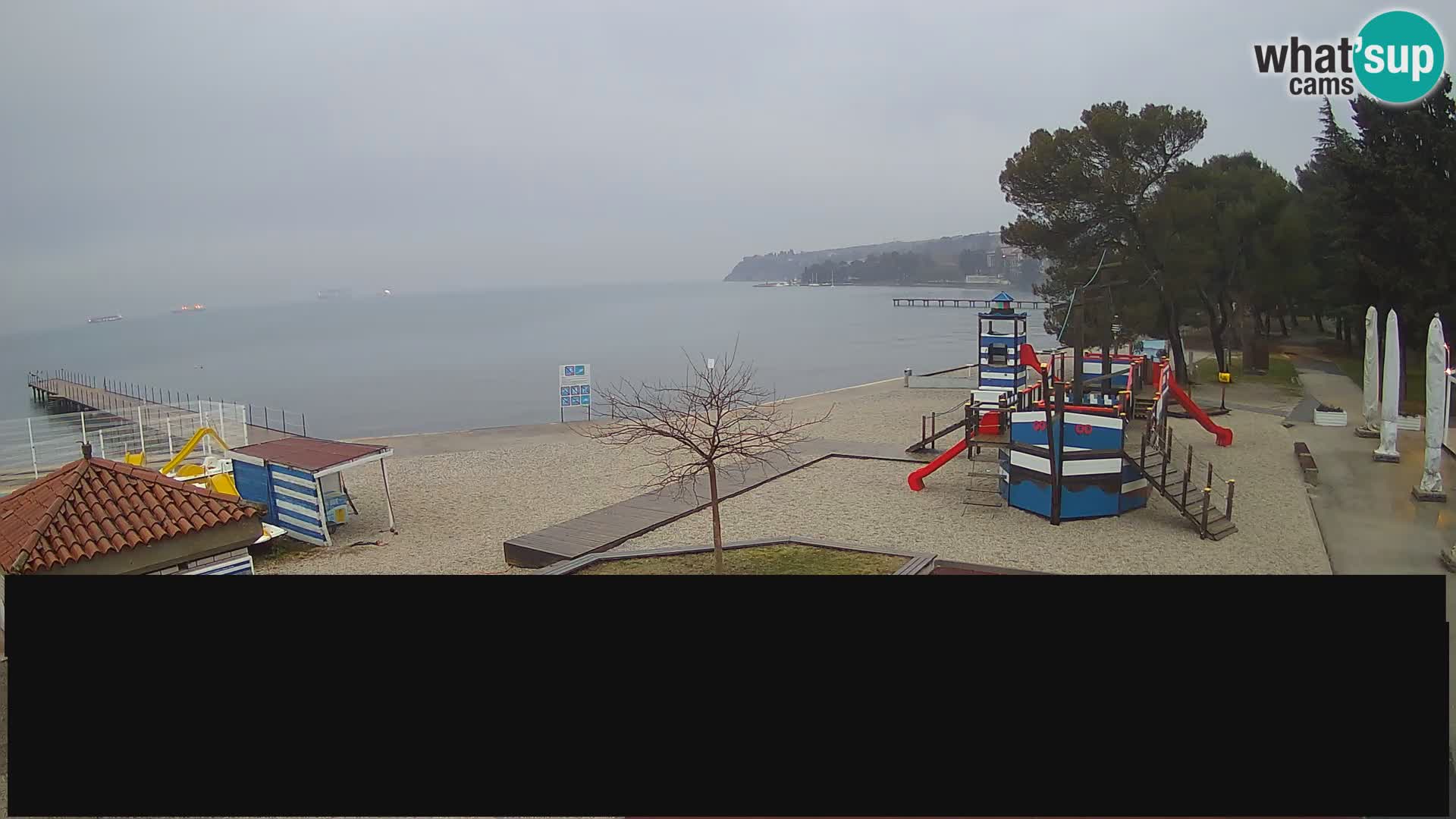 Webcam en direct Ankaran – Adria Ankaran Hotel & Resort – Slovénie
