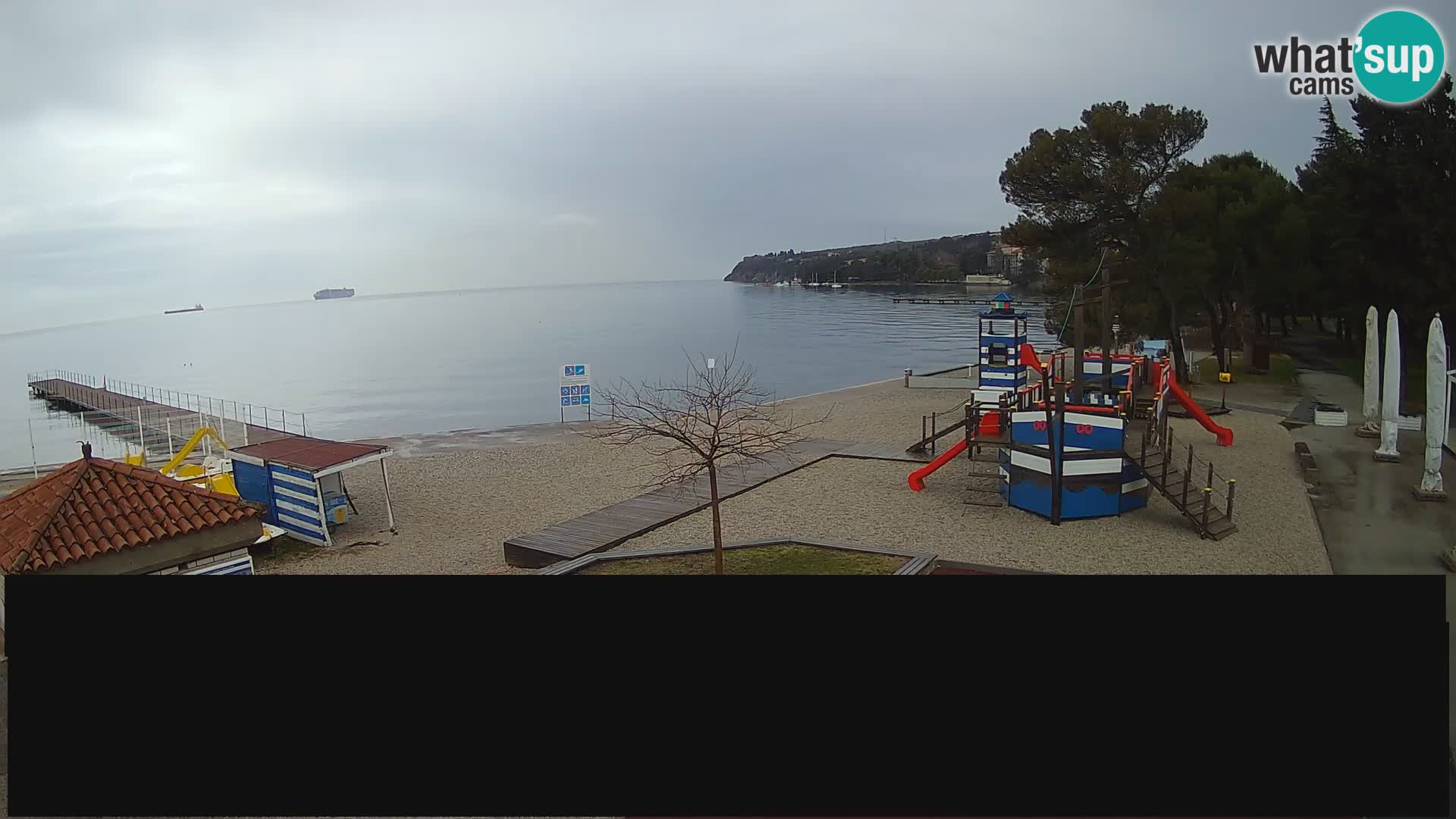 Cámara web en vivo Ankaran – Adria Ankaran Hotel & Resort – Eslovenia