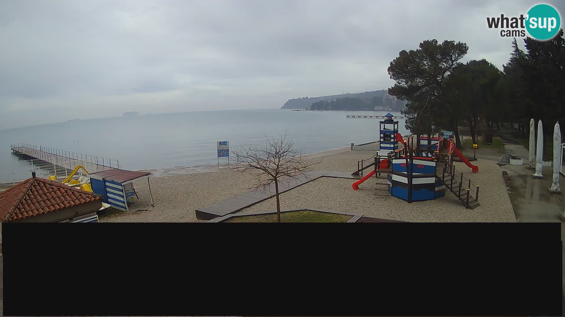 Webcam en direct Ankaran – Adria Ankaran Hotel & Resort – Slovénie