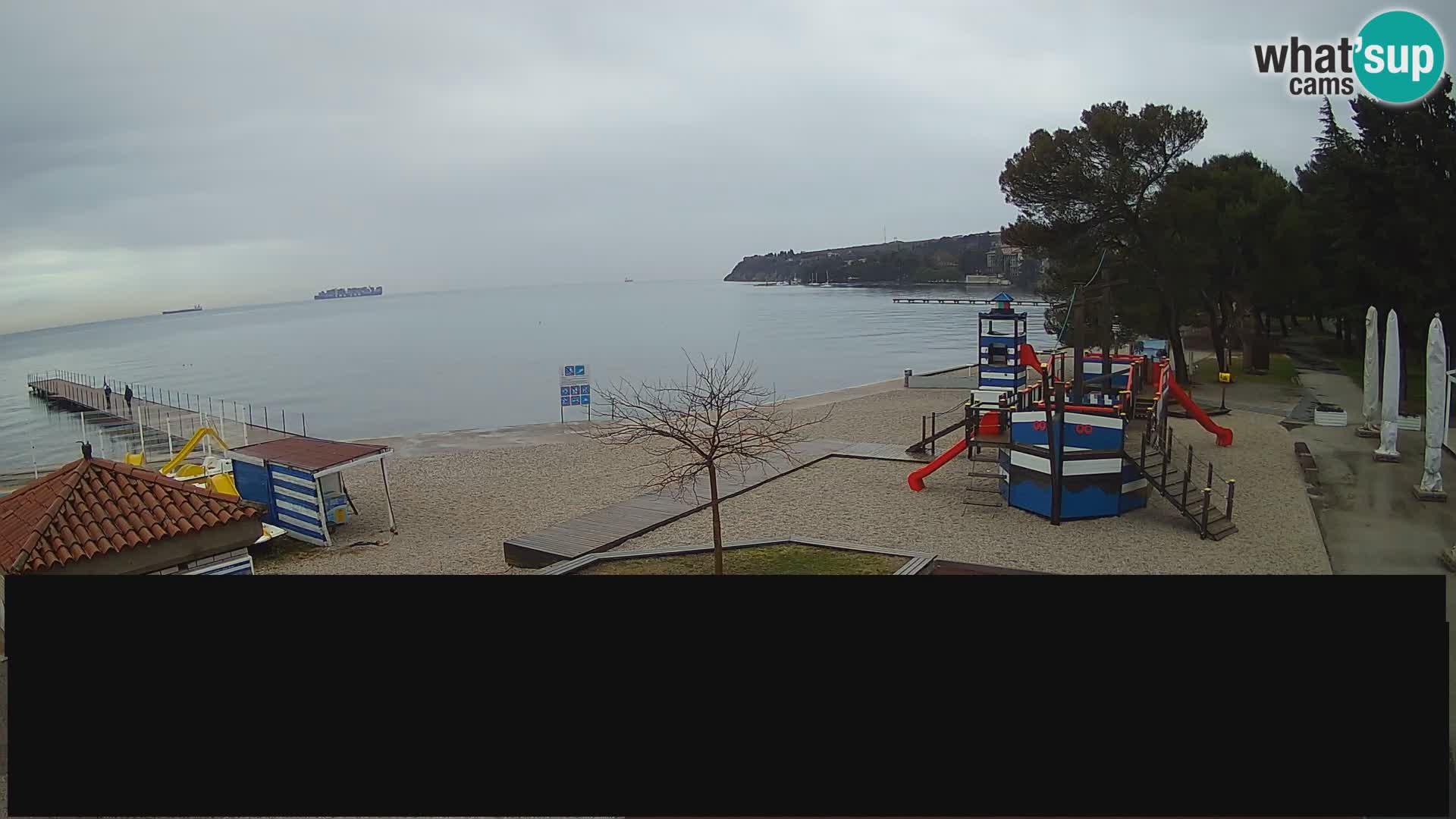 Live webcam Ankaran – Adria Ankaran Hotel & Resort – Slovenia