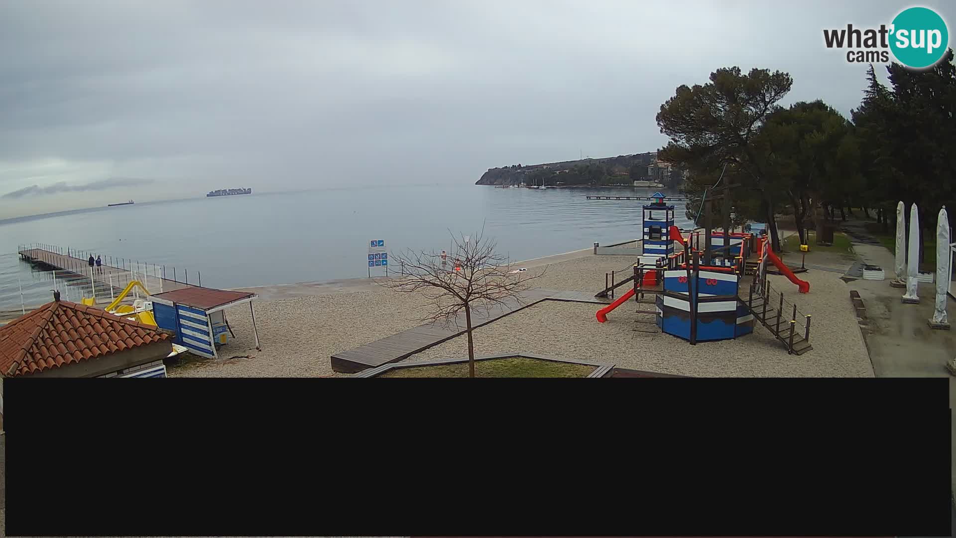 Live webcam Ankarano – Adria Ankaran Hotel & Resort – Slovenia