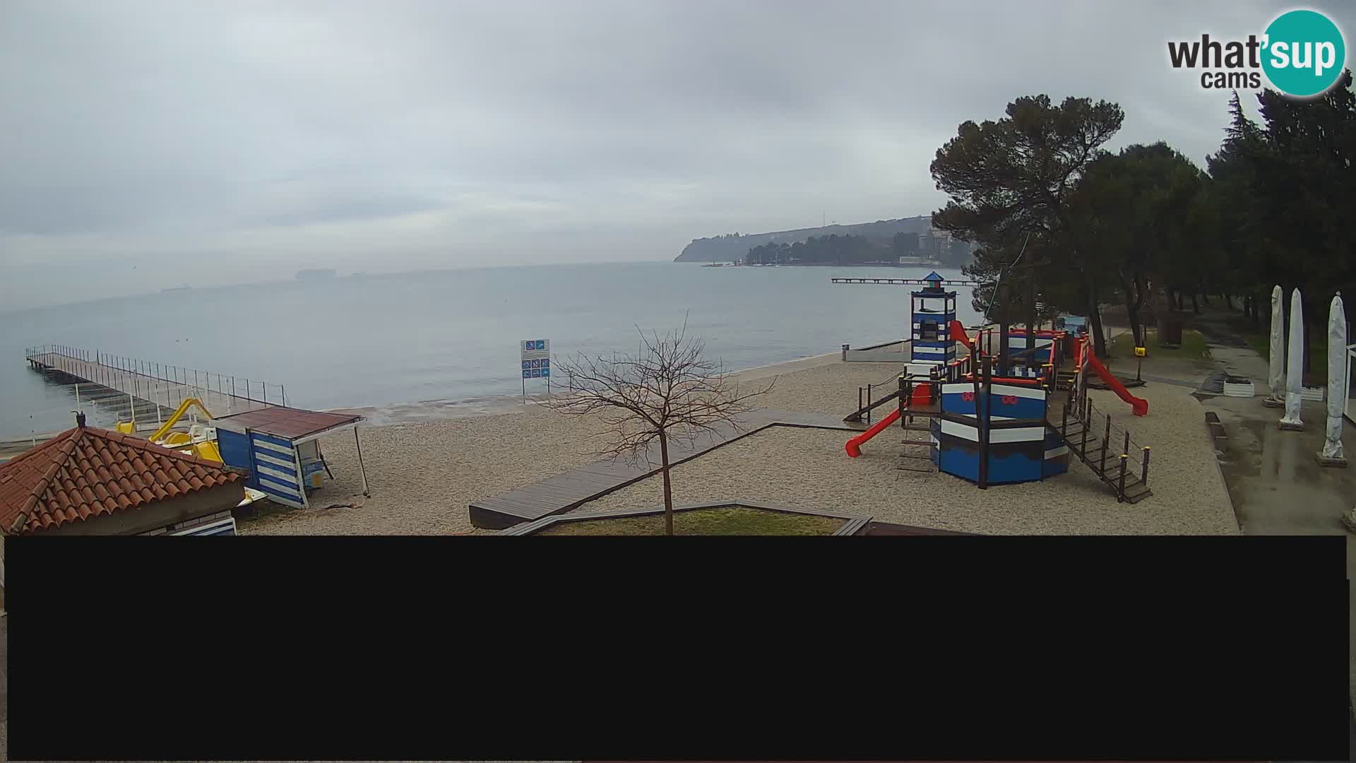 Cámara web en vivo Ankaran – Adria Ankaran Hotel & Resort – Eslovenia