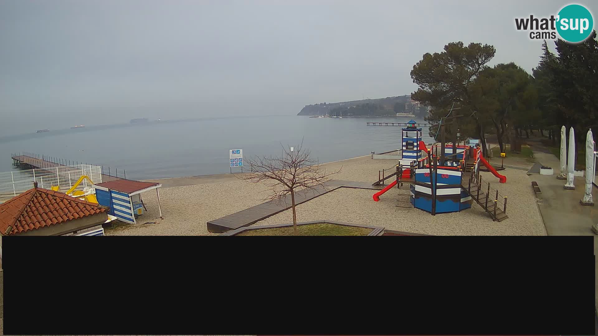 Webcam en direct Ankaran – Adria Ankaran Hotel & Resort – Slovénie