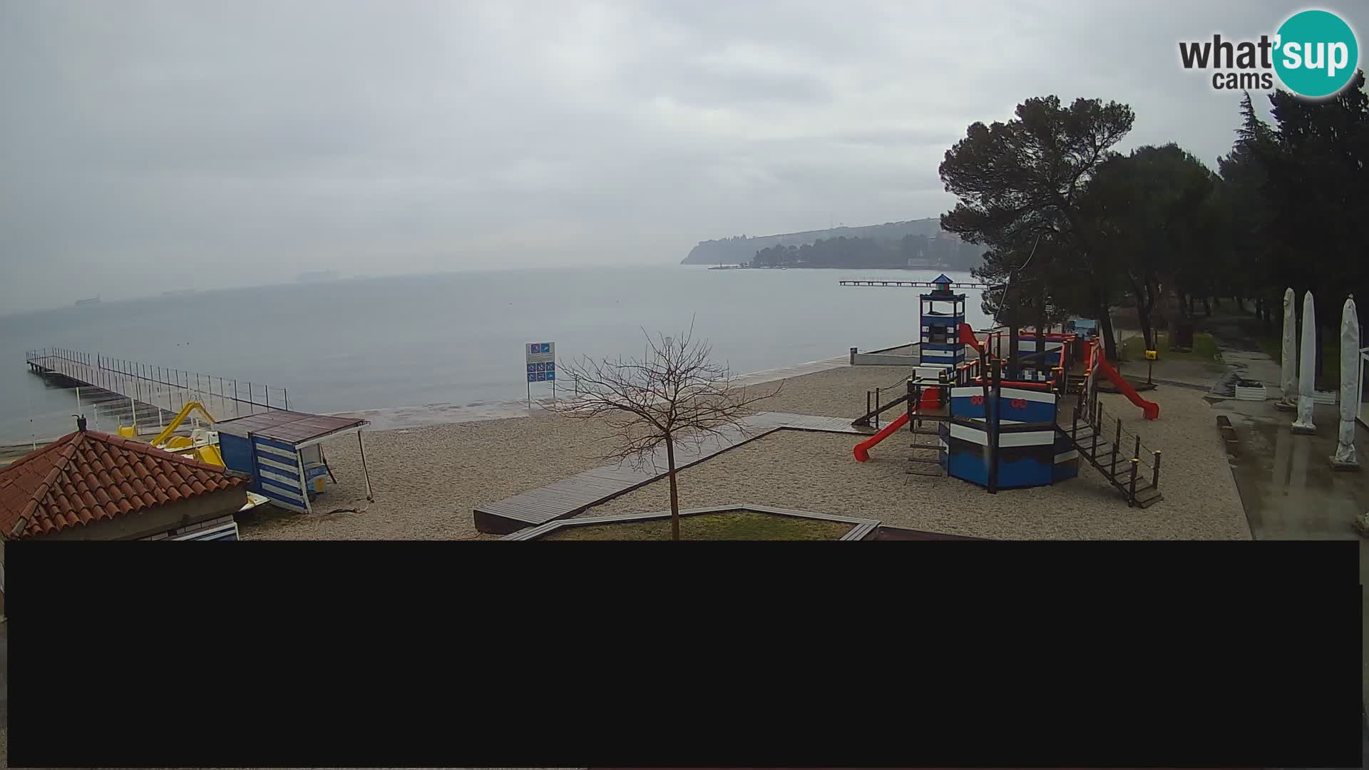 Web kamera uživo Ankaran – Adria Ankaran Hotel & Resort – Slovenija