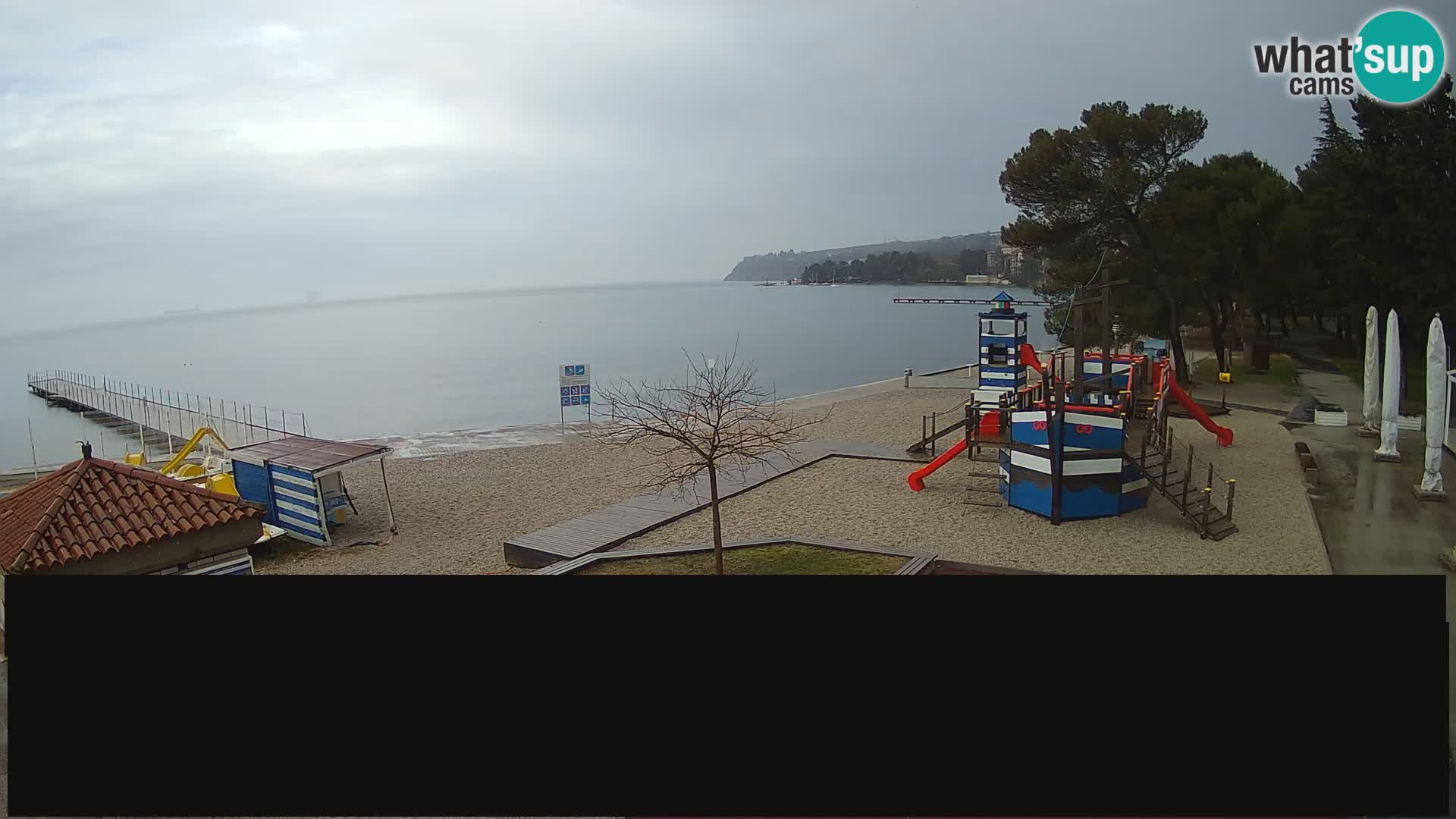 Webcam en direct Ankaran – Adria Ankaran Hotel & Resort – Slovénie