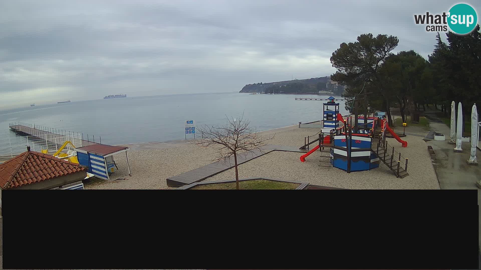 Live webcam Ankaran – Adria Ankaran Hotel & Resort – Slovenia