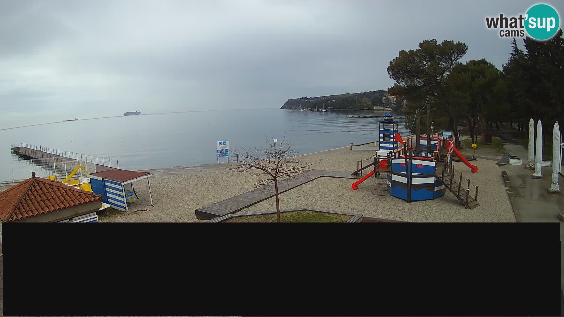 Live webcam Ankaran – Adria Ankaran Hotel & Resort – Slovenia