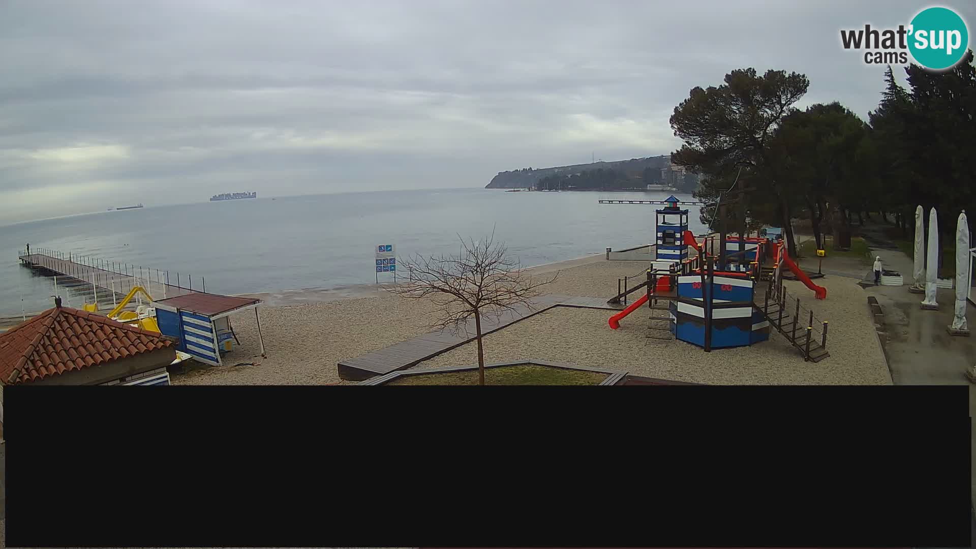 Live webcam Ankaran – Adria Ankaran Hotel & Resort – Slovenia