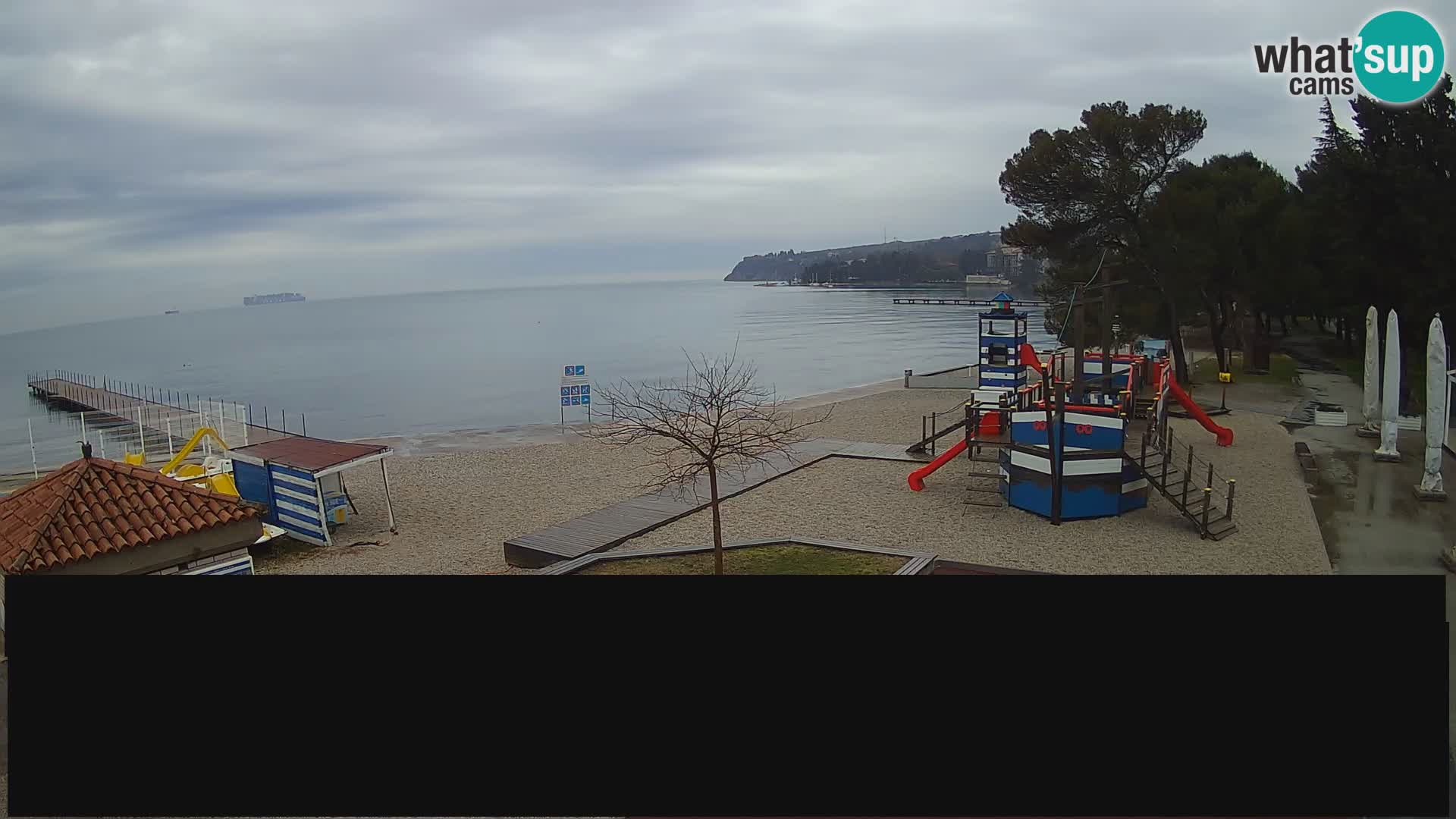 Webcam en direct Ankaran – Adria Ankaran Hotel & Resort – Slovénie