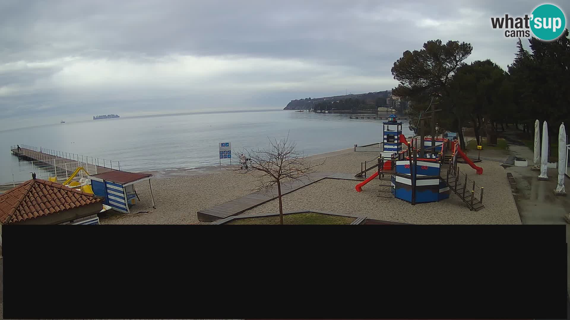 Live webcam Ankarano – Adria Ankaran Hotel & Resort – Slovenia