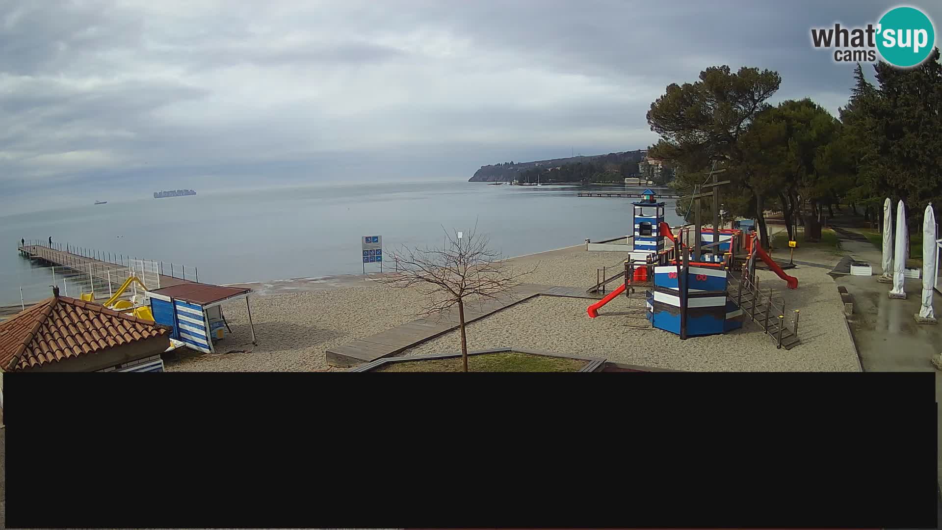 Webcam en direct Ankaran – Adria Ankaran Hotel & Resort – Slovénie