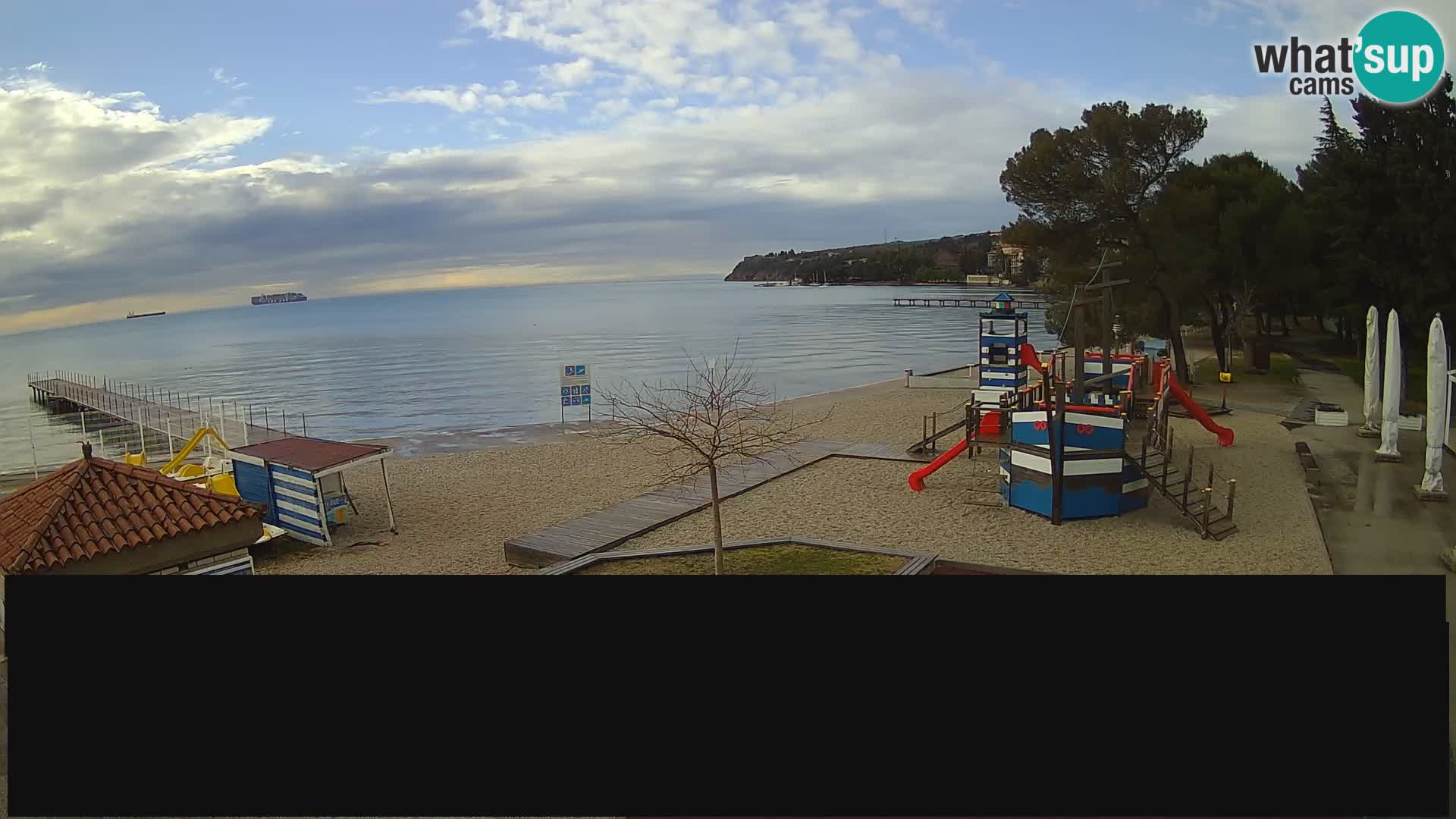 Live webcam Ankarano – Adria Ankaran Hotel & Resort – Slovenia