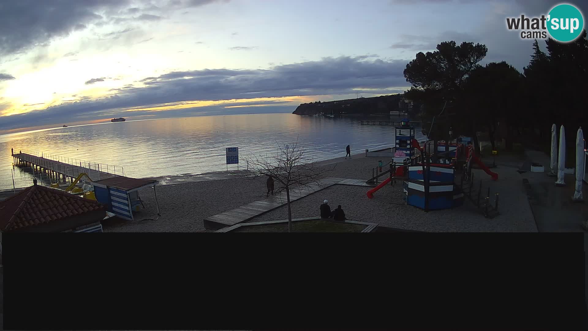 Live webcam Ankaran – Adria Ankaran Hotel & Resort – Slovenia