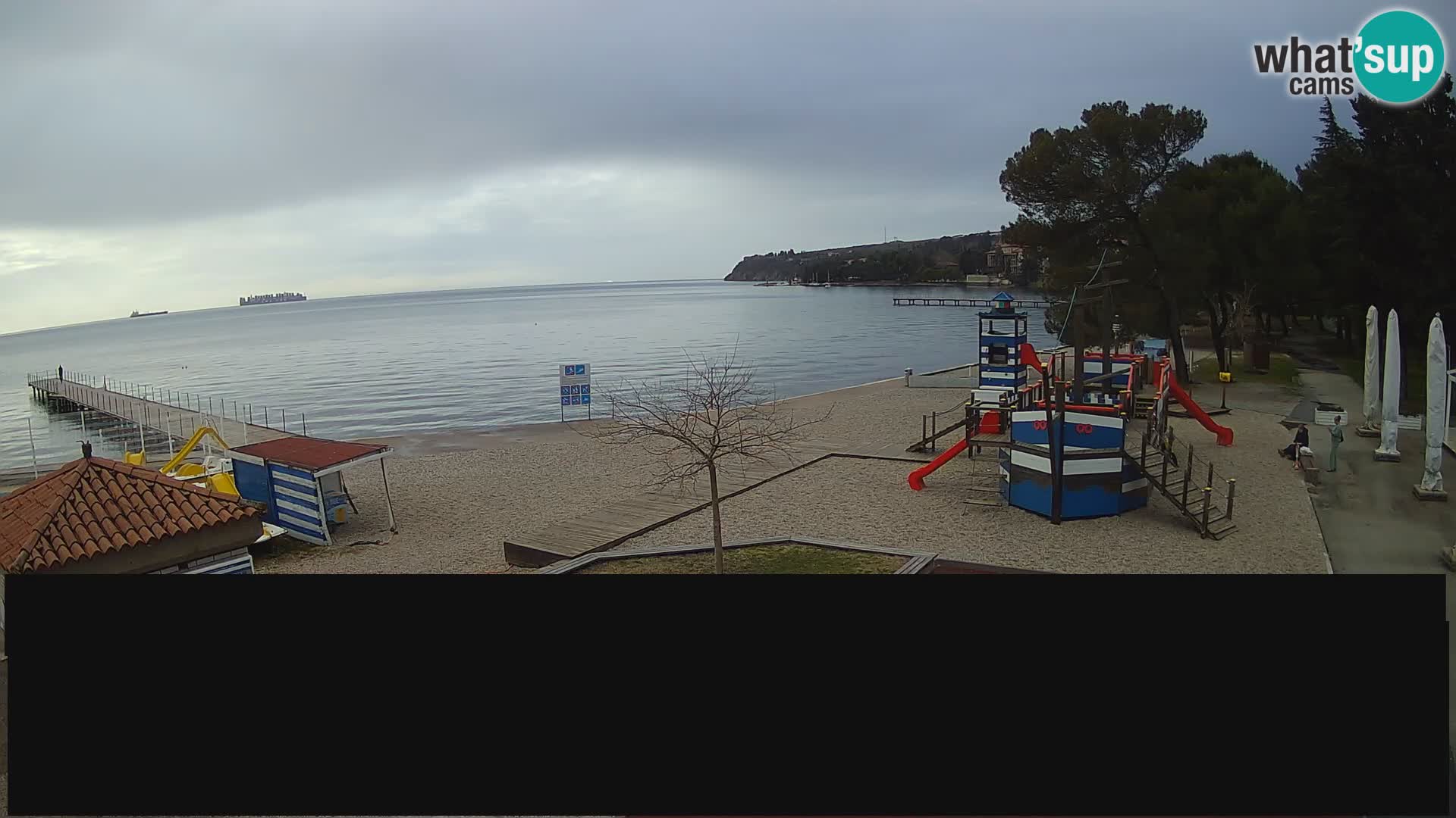 Live webcam Ankaran – Adria Ankaran Hotel & Resort – Slovenia